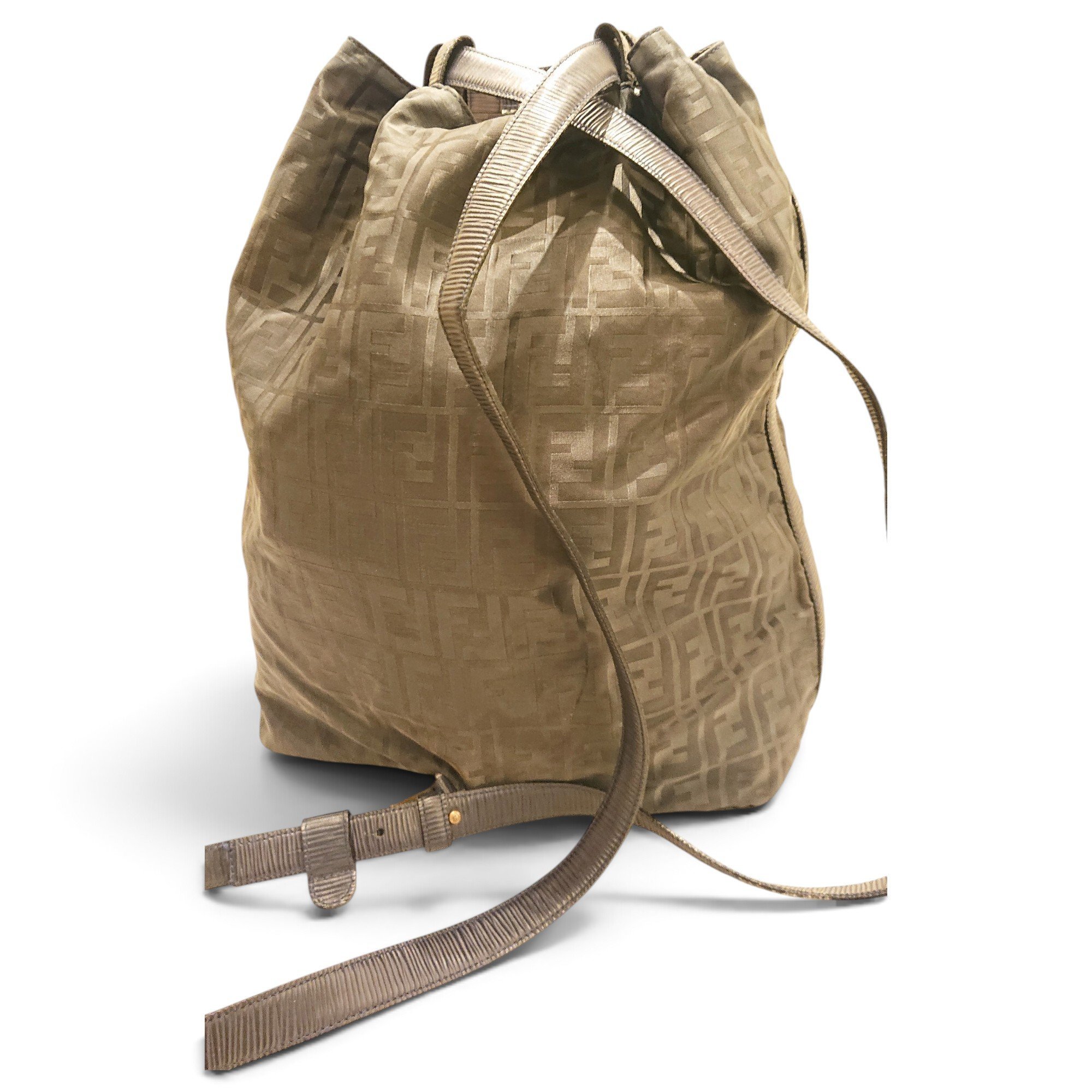Leather backpack