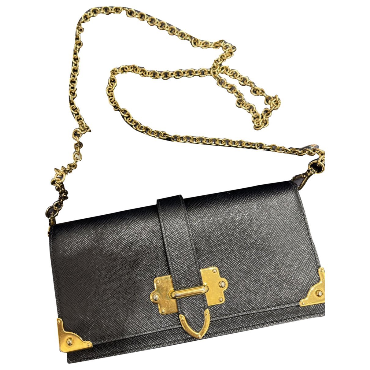 Cahier Chain leather crossbody bag