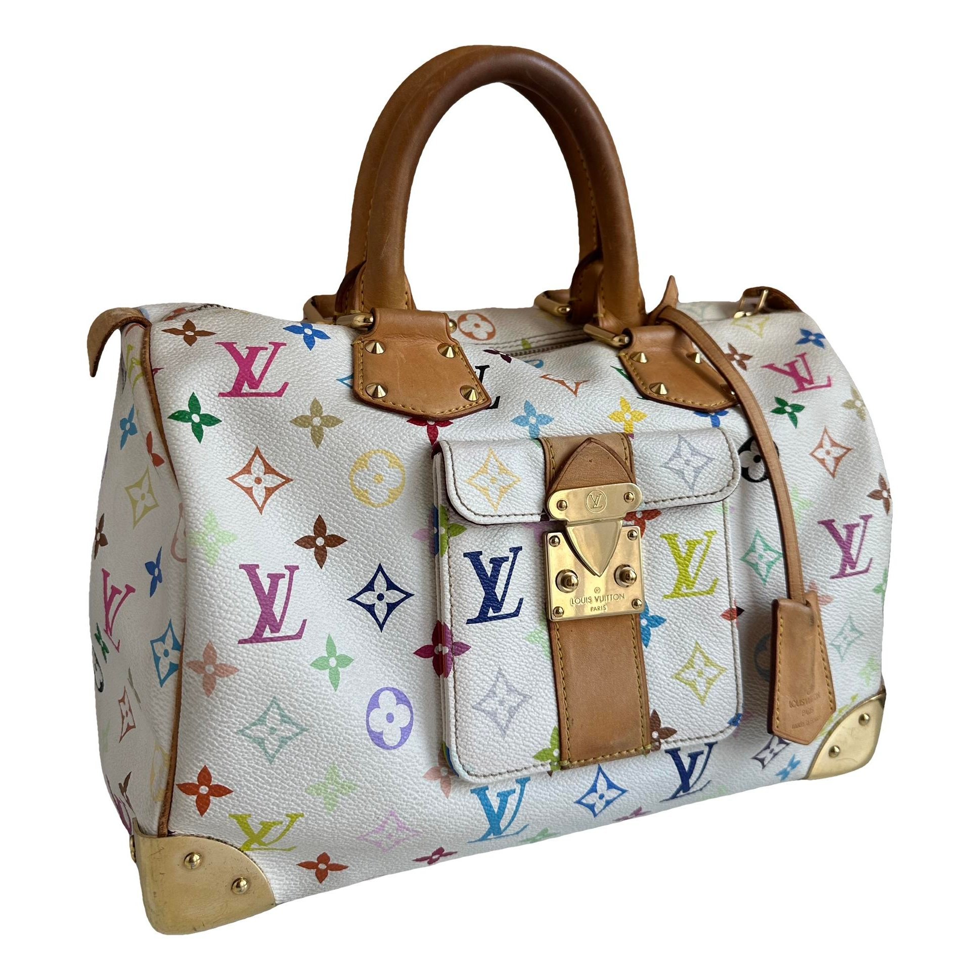 Speedy leather handbag