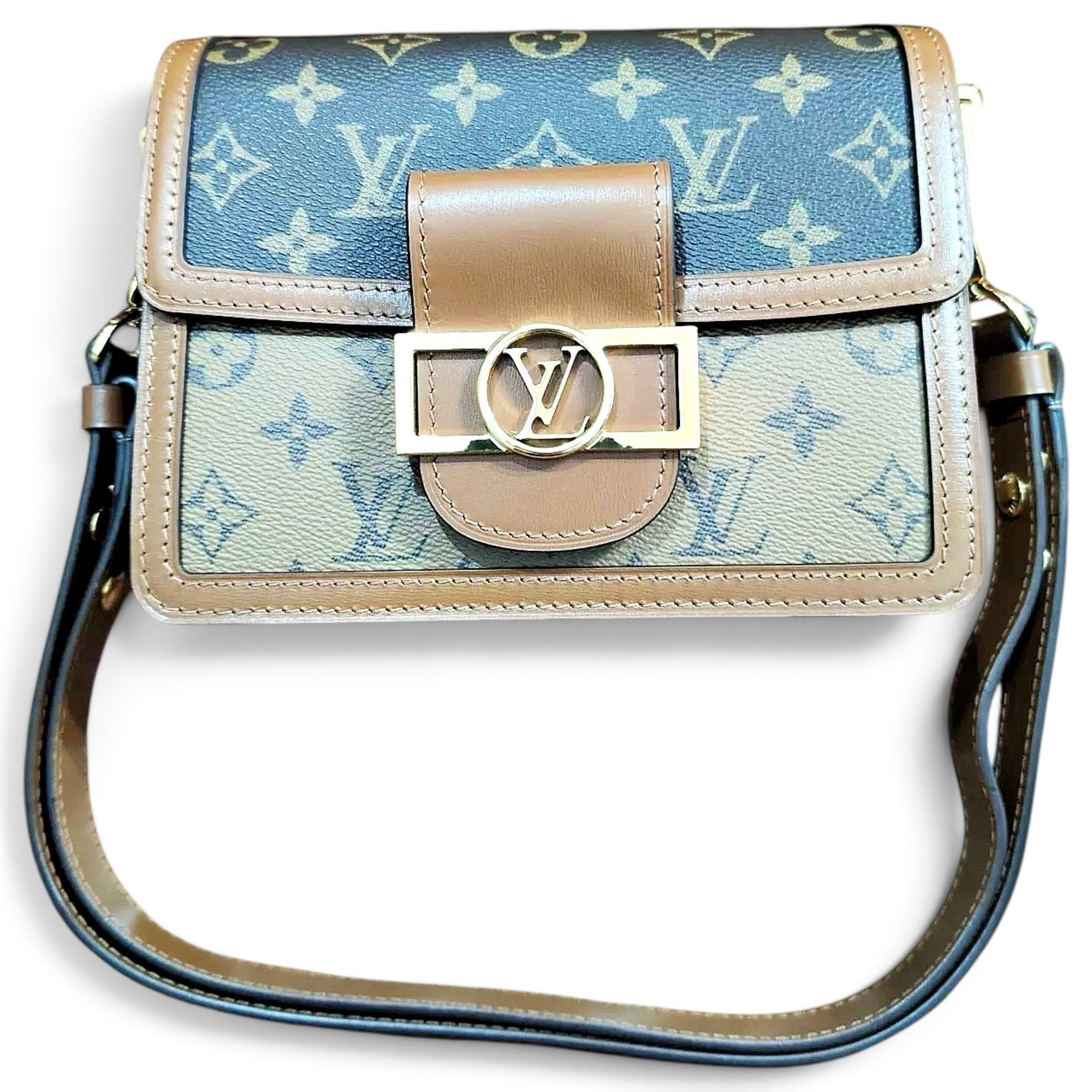 Dauphine cloth crossbody bag