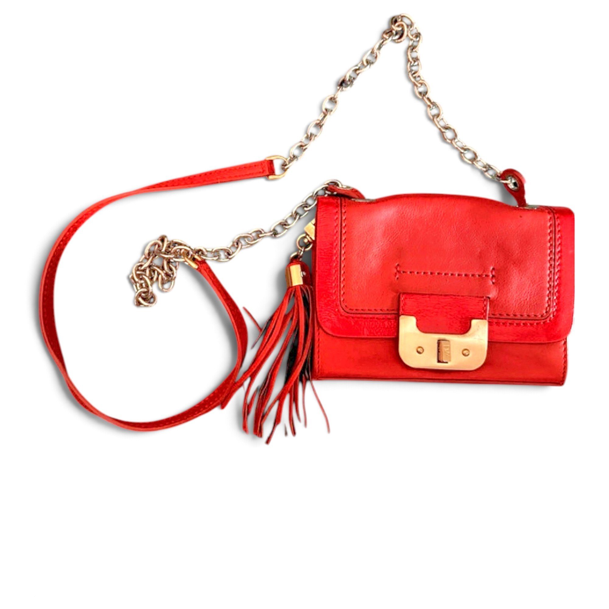 Leather crossbody bag