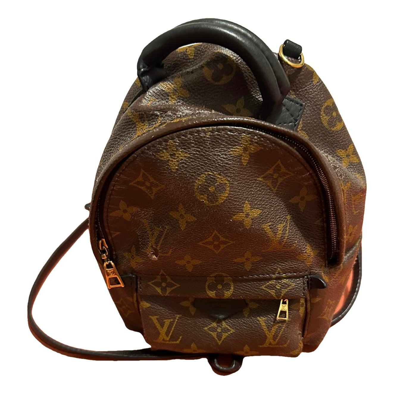 Palm Springs leather backpack