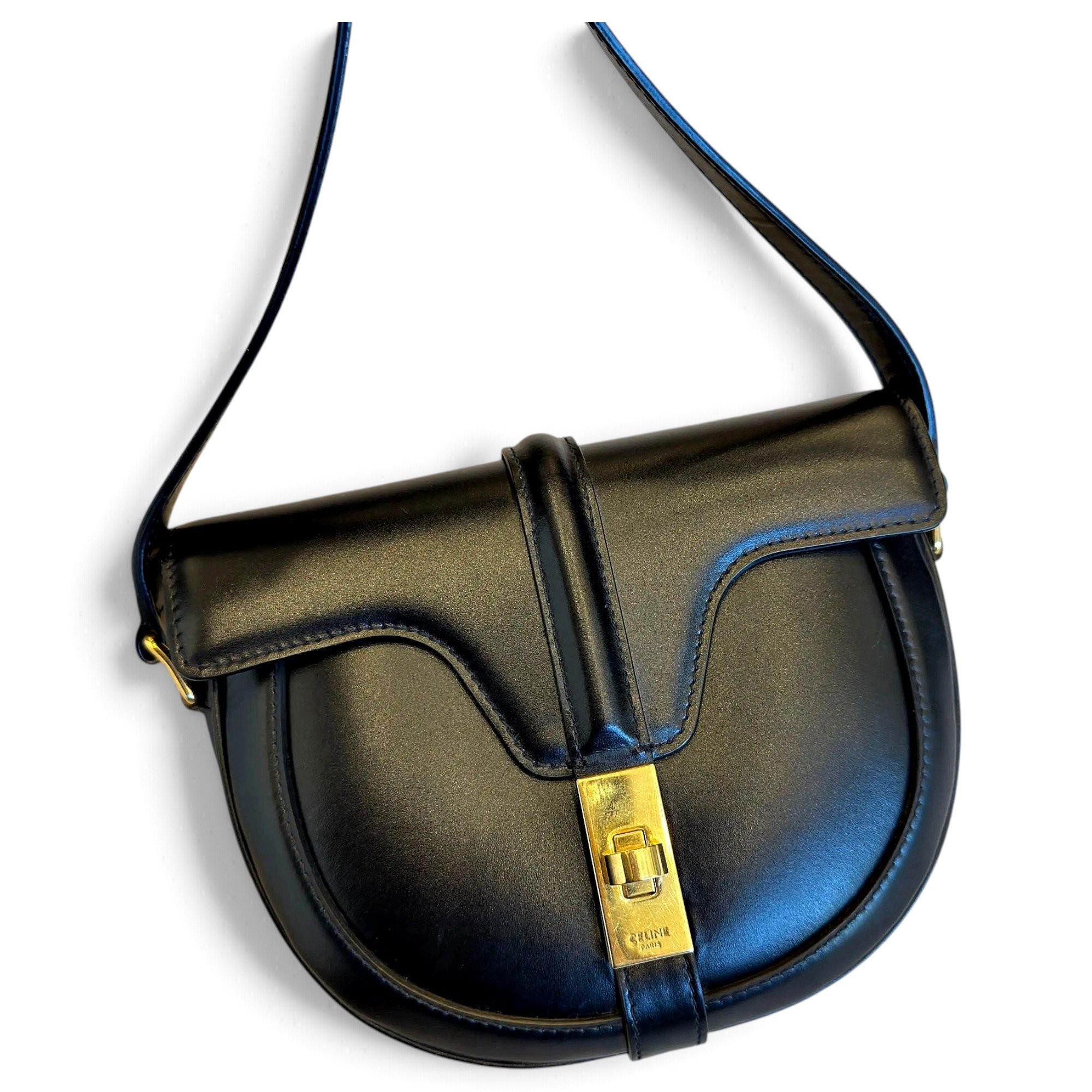 SAC 16 BESACE leather handbag
