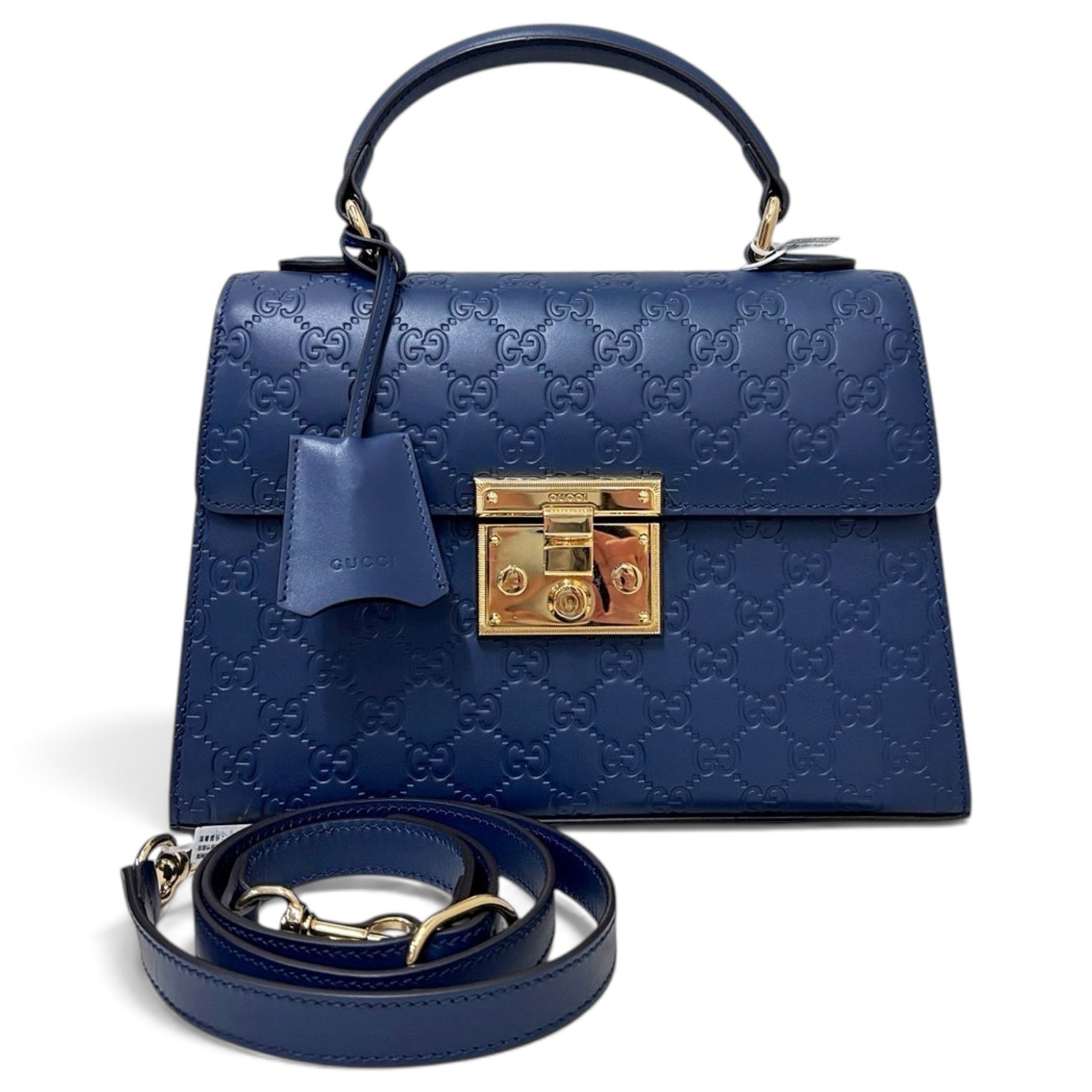 Cat Lock leather handbag