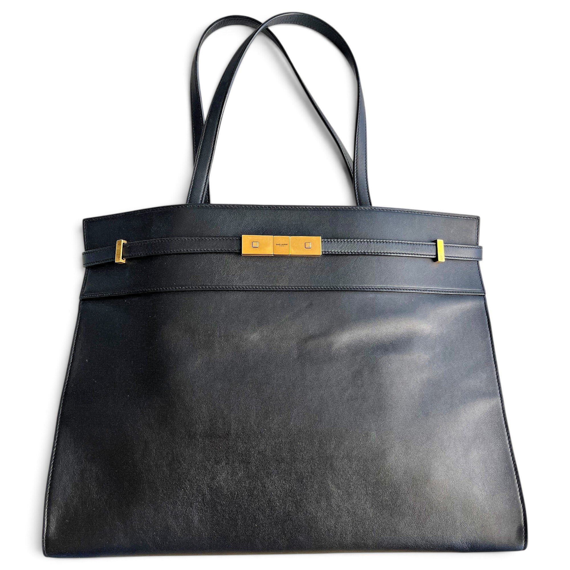 Manhattan leather tote