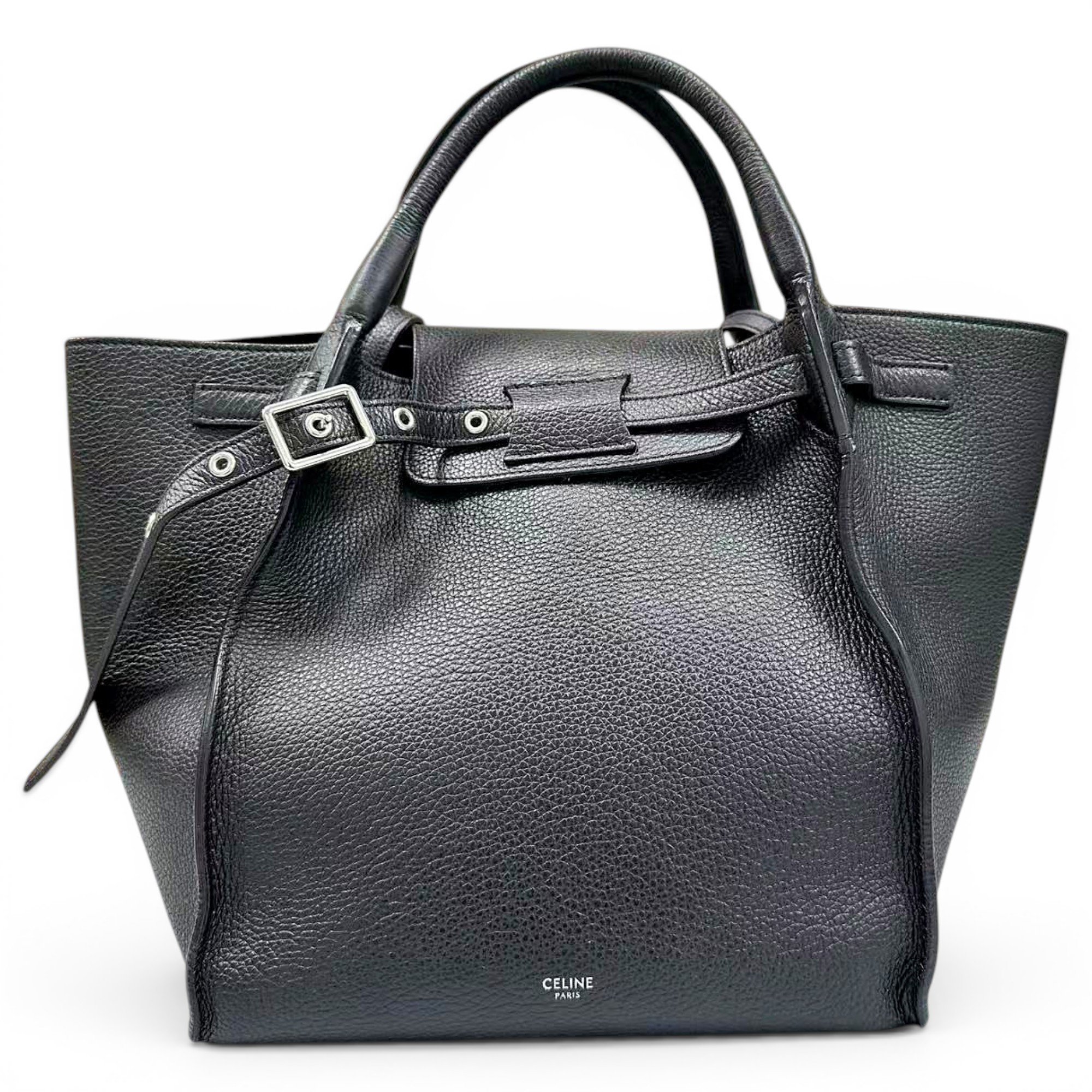 Big Bag leather handbag