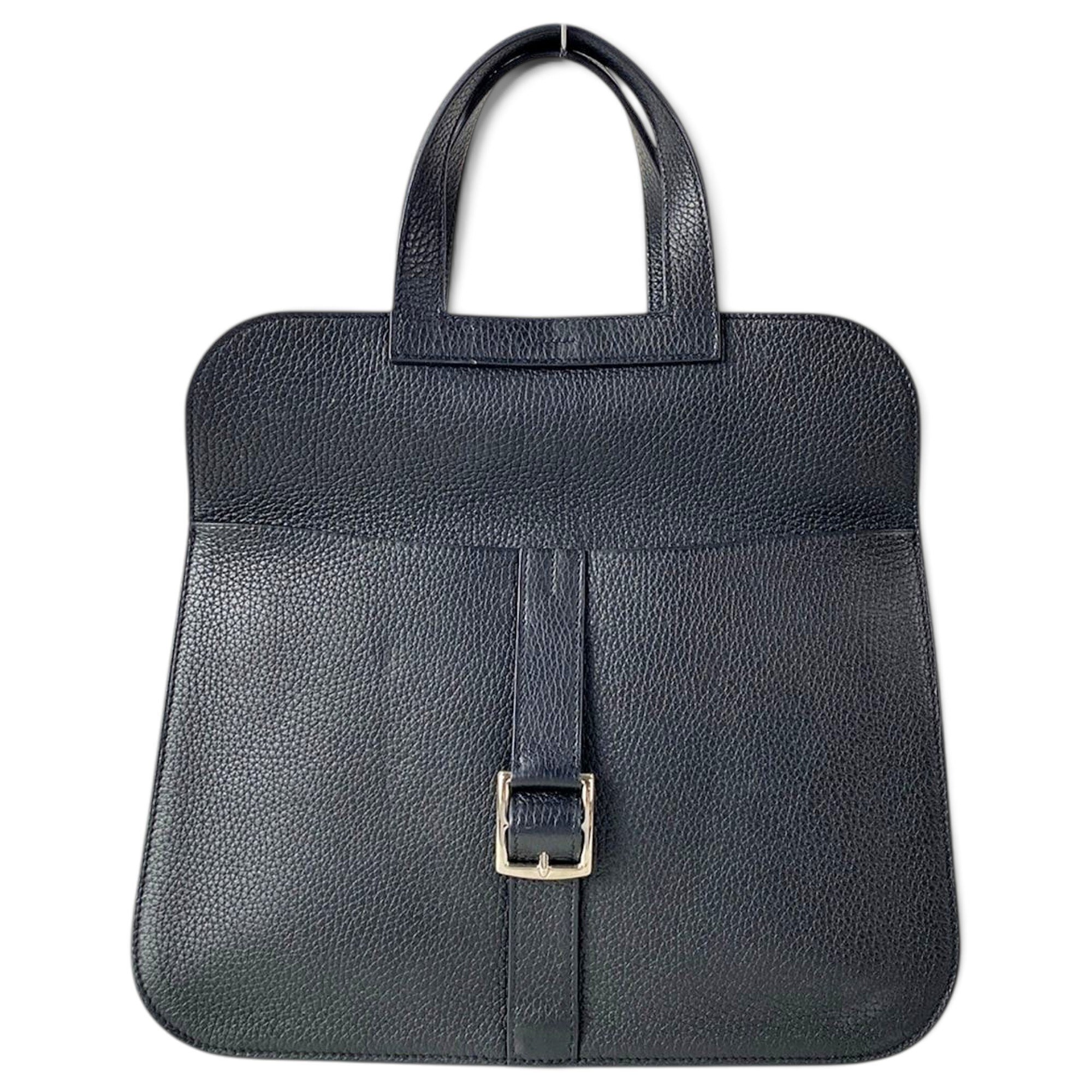 Halzan leather handbag