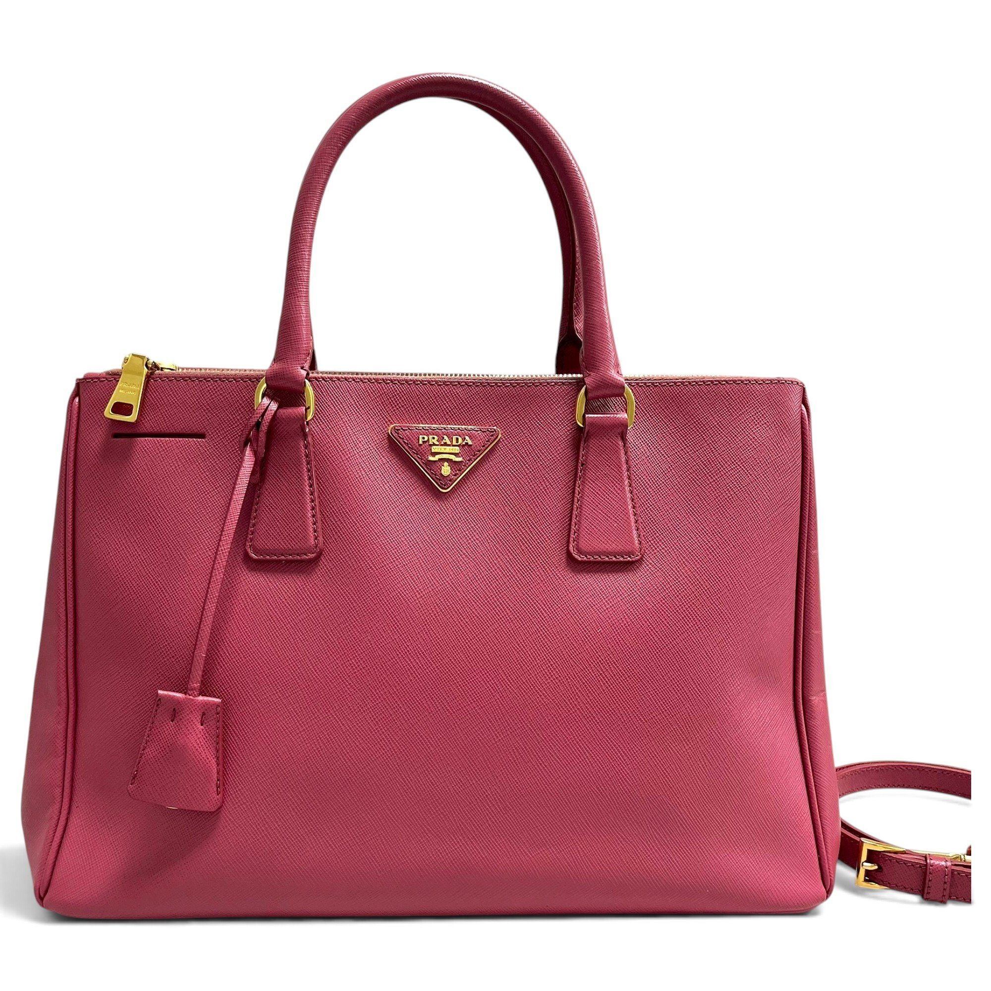 Galleria leather handbag