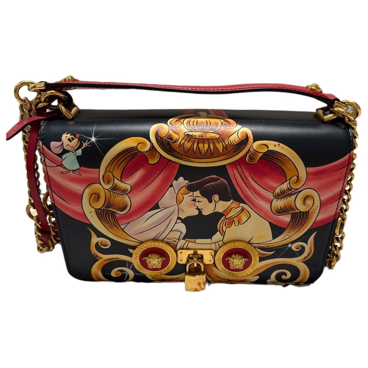 Versace Leather clutch bag