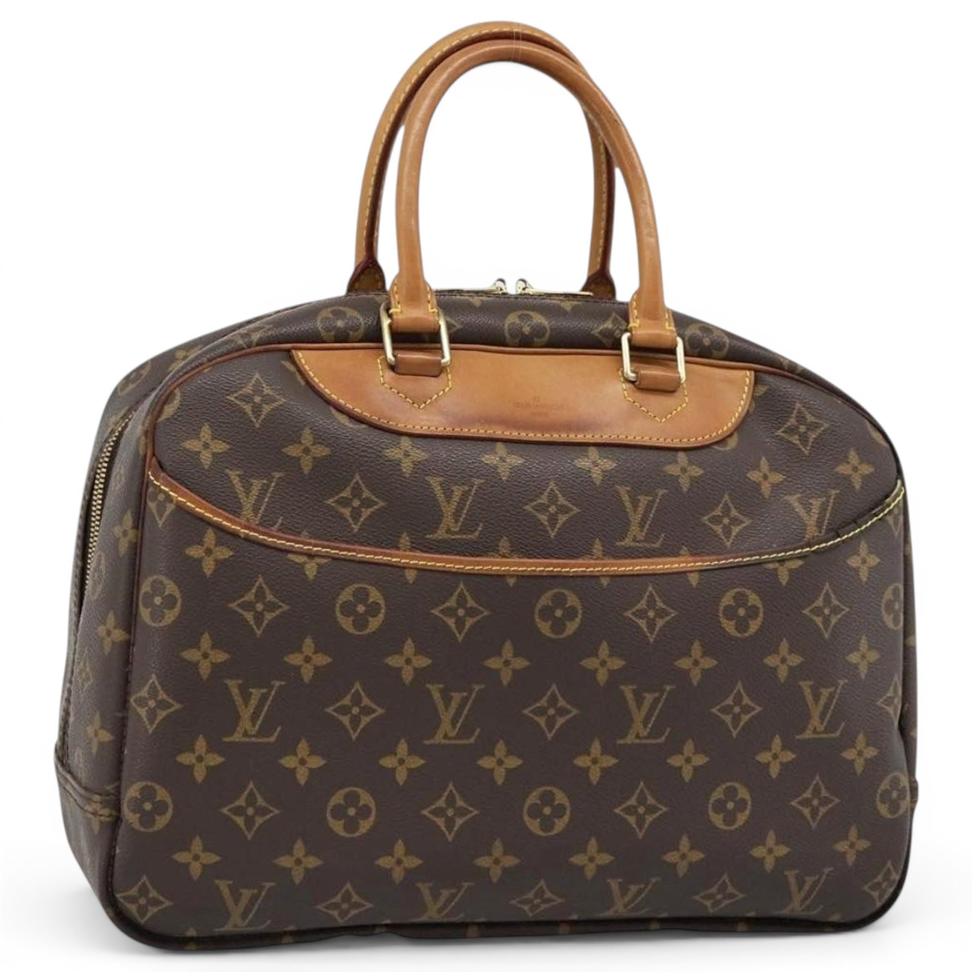 Deauville leather handbag