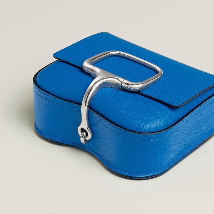 Bleu Hydra Hermès Della Cavalleria Mini Bag II