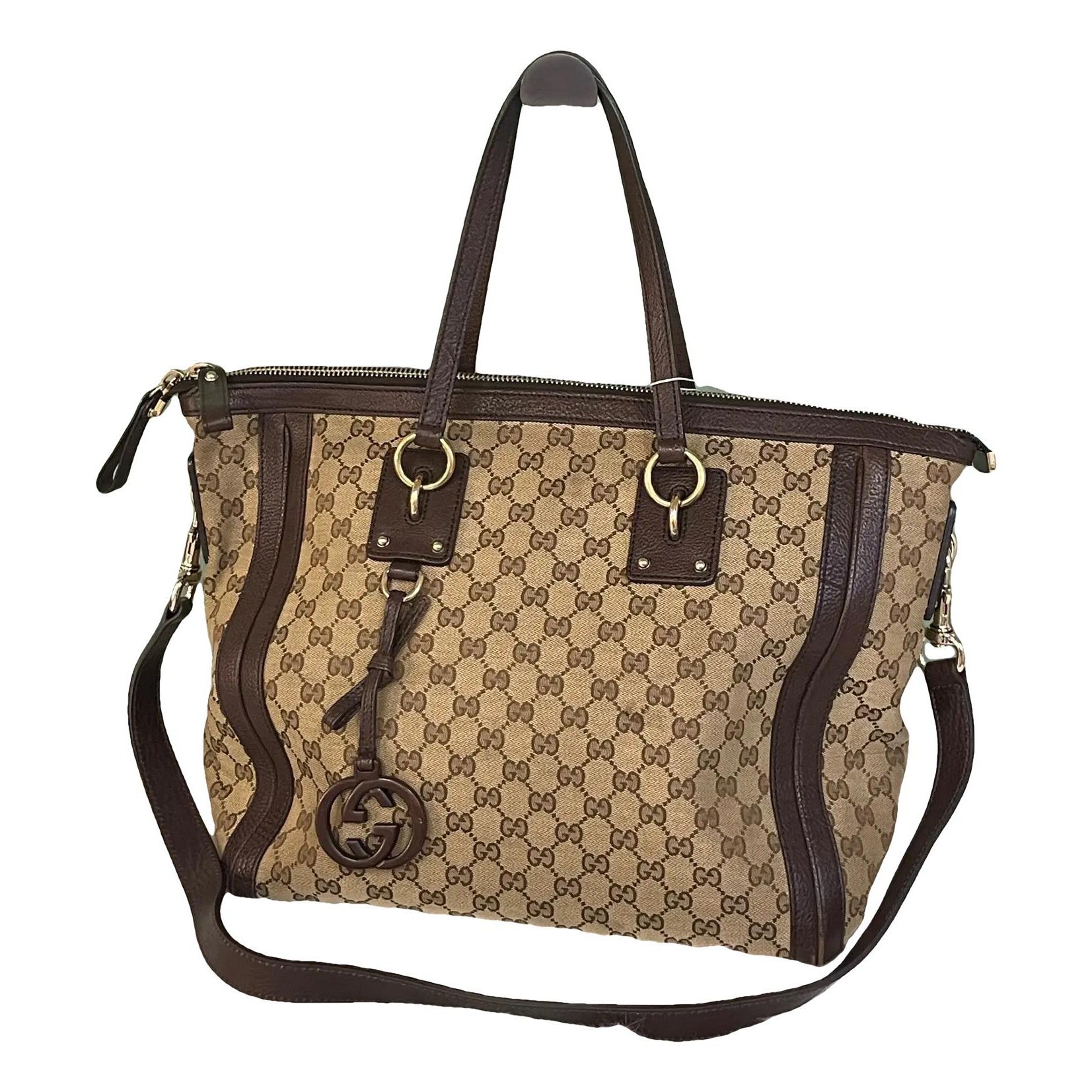 Abbey leather handbag