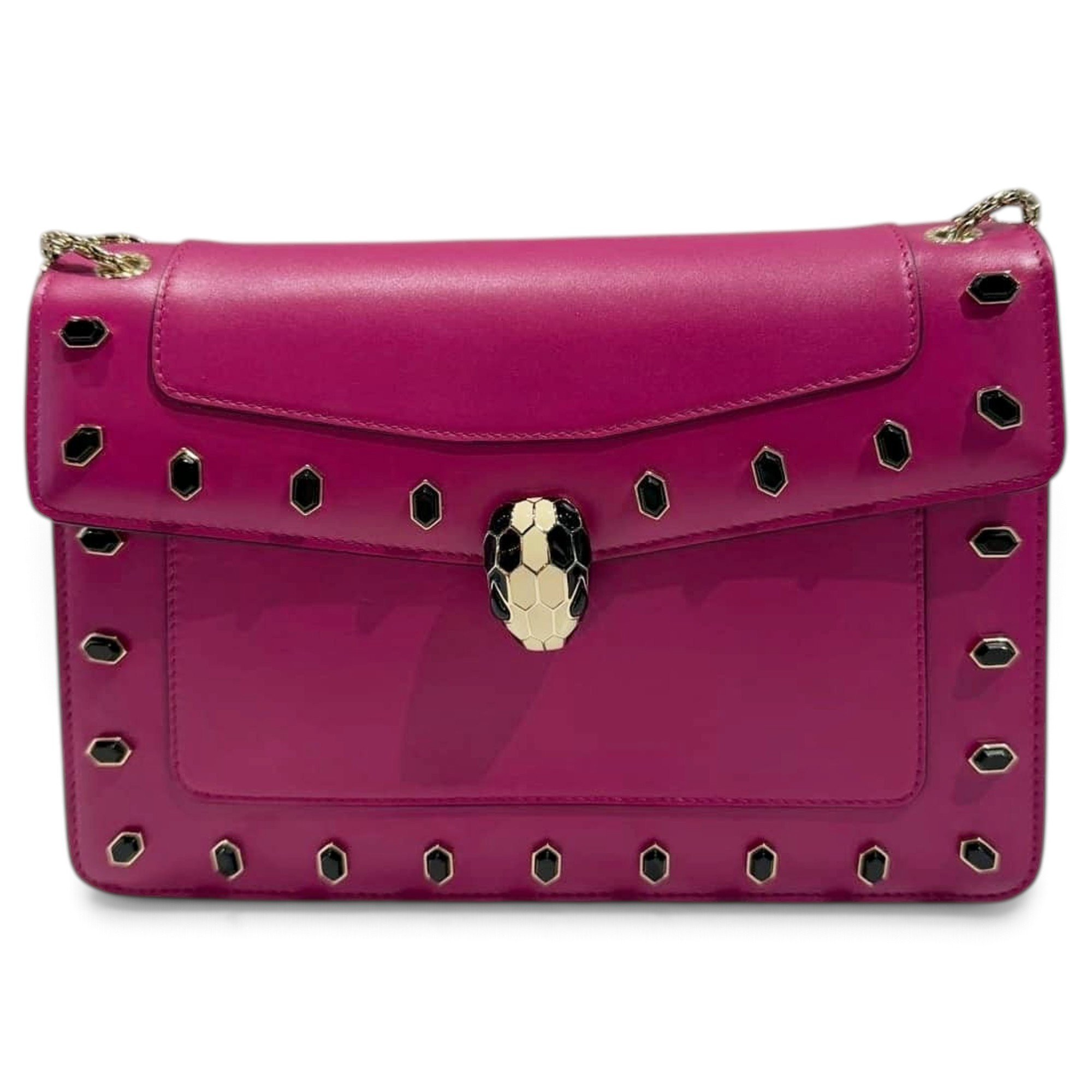 Bvlgari Serpenti leather crossbody bag