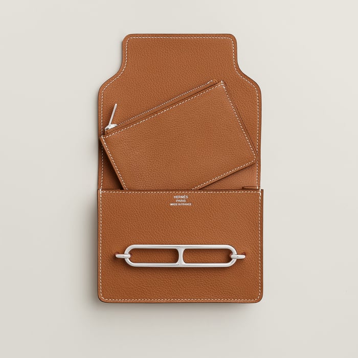 Gold Roulis Slim Wallet