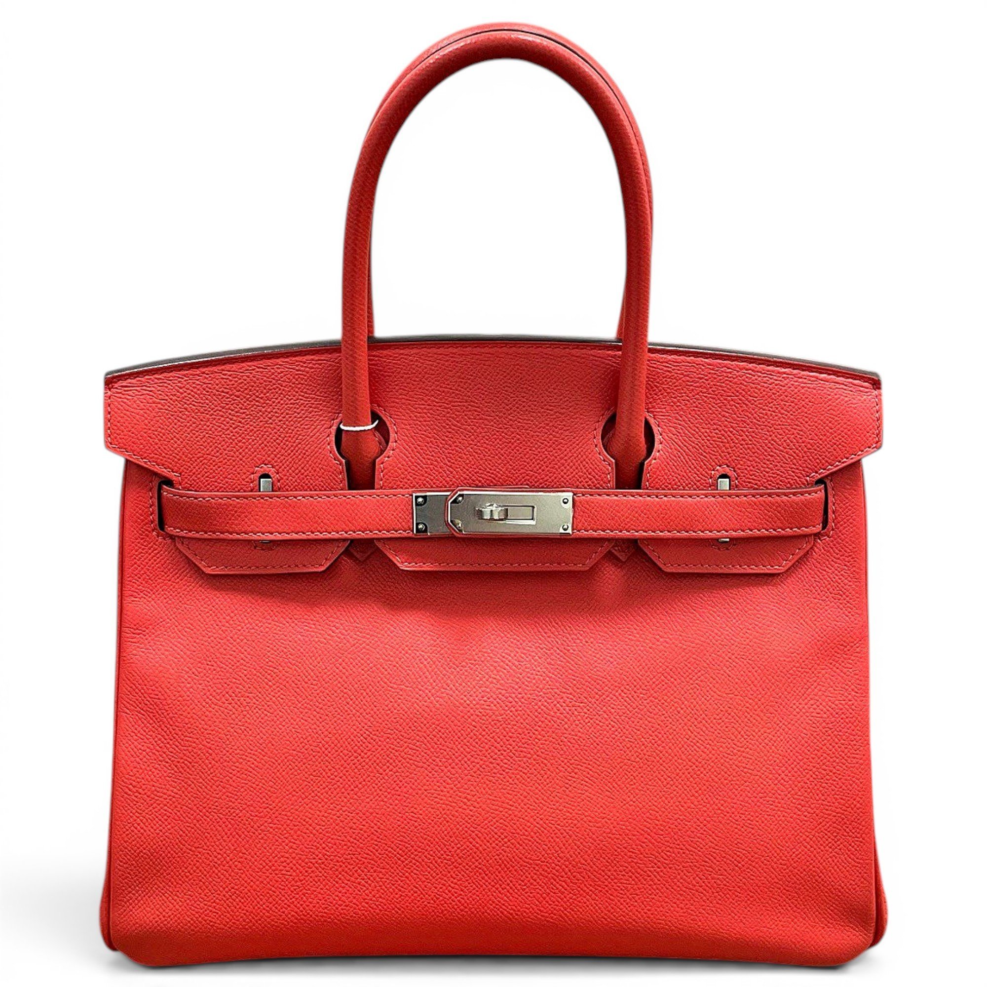 Hermes Birkin 30 Handbag Rose Jaipur Epsom Leather