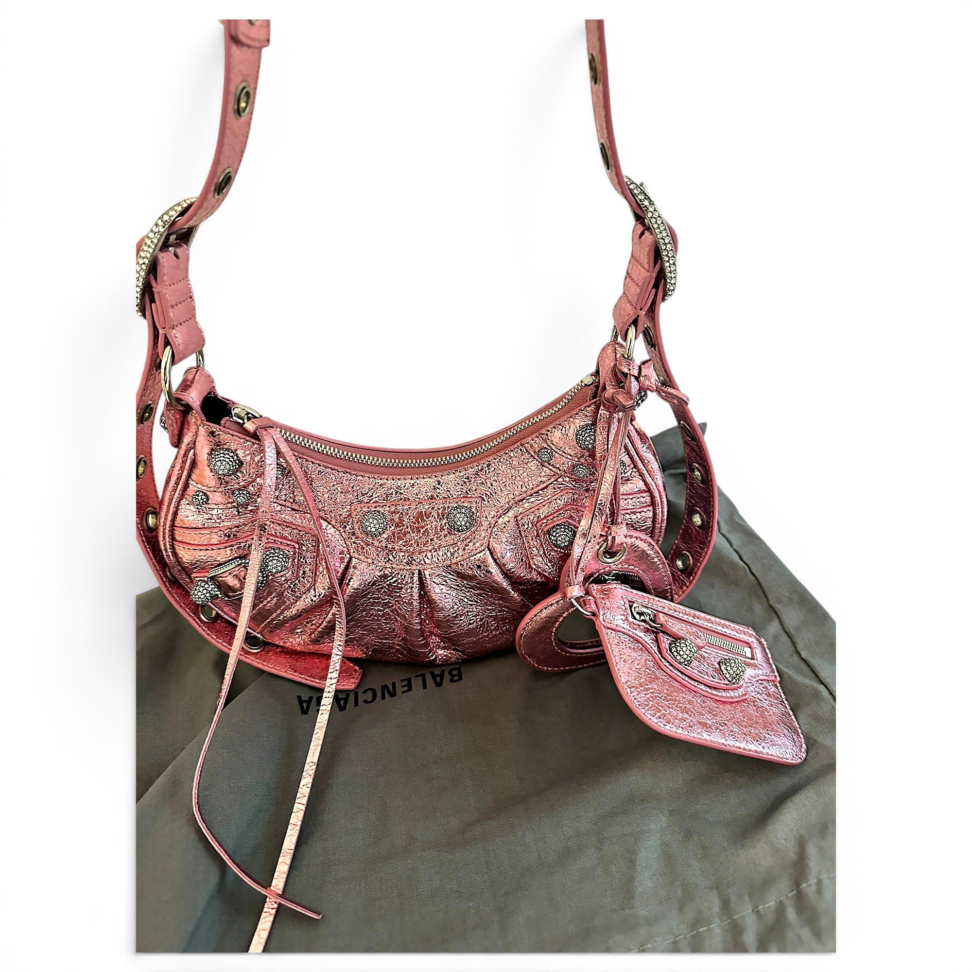 Le Cagole leather handbag