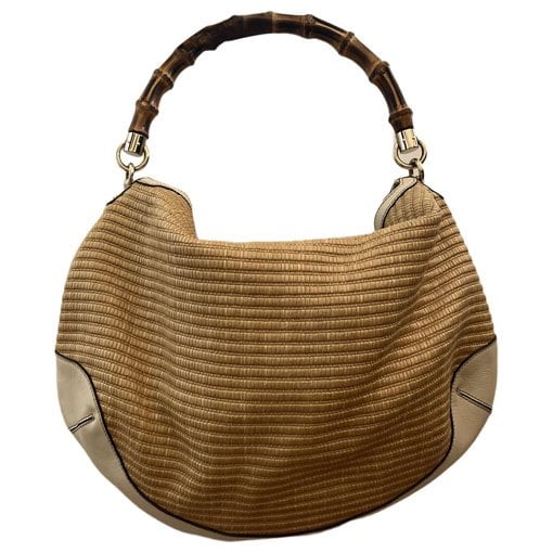 Bamboo Ring leather handbag
