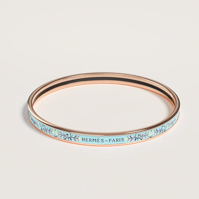 Aurore Bleu Etriers Bangle