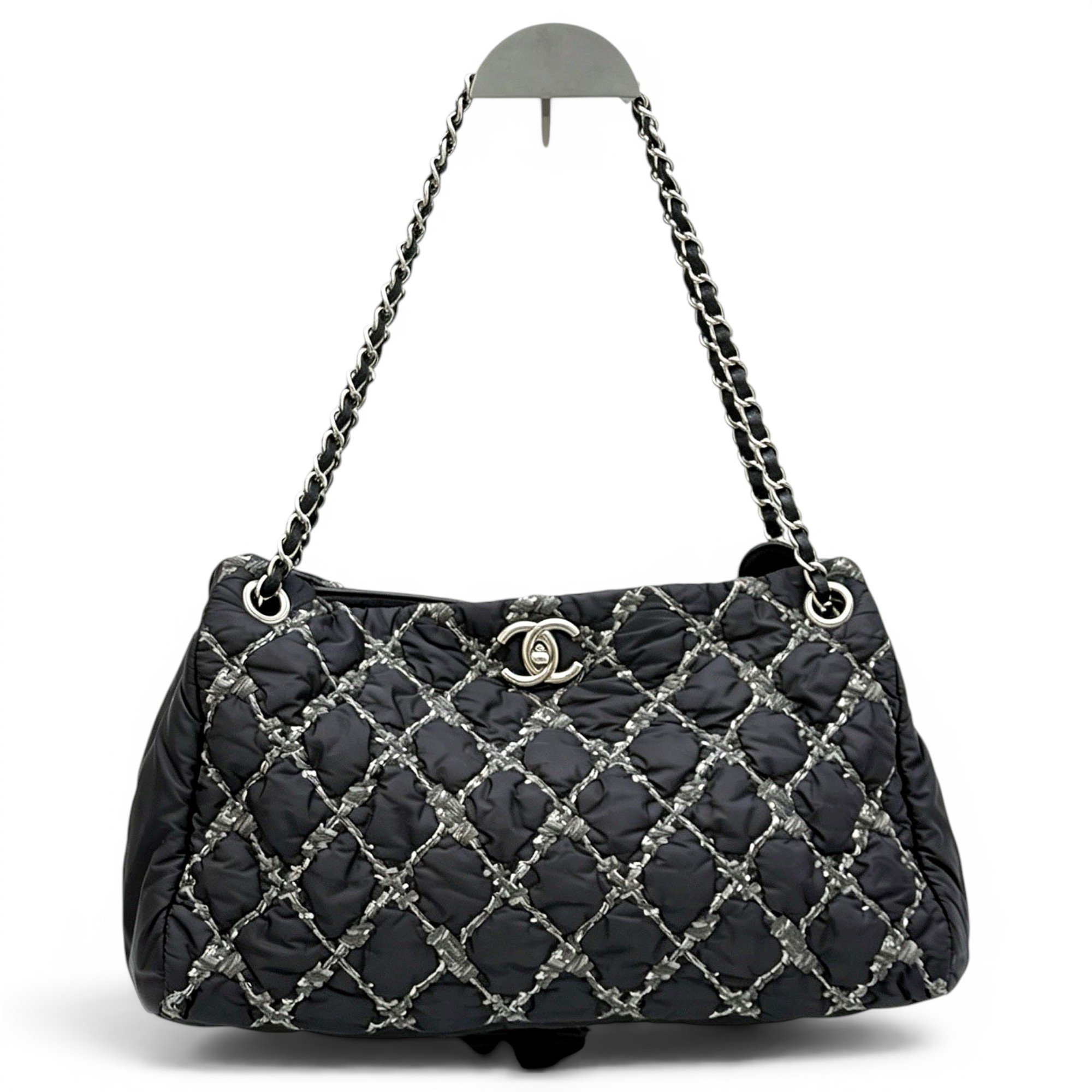 Mademoiselle leather handbag