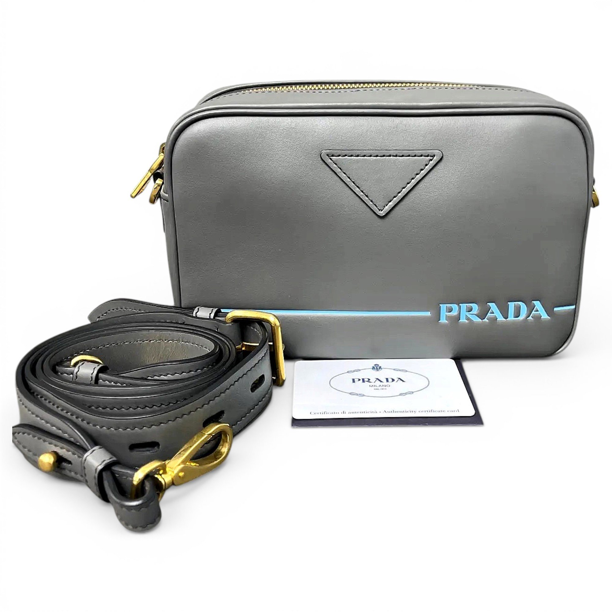 Leather crossbody bag