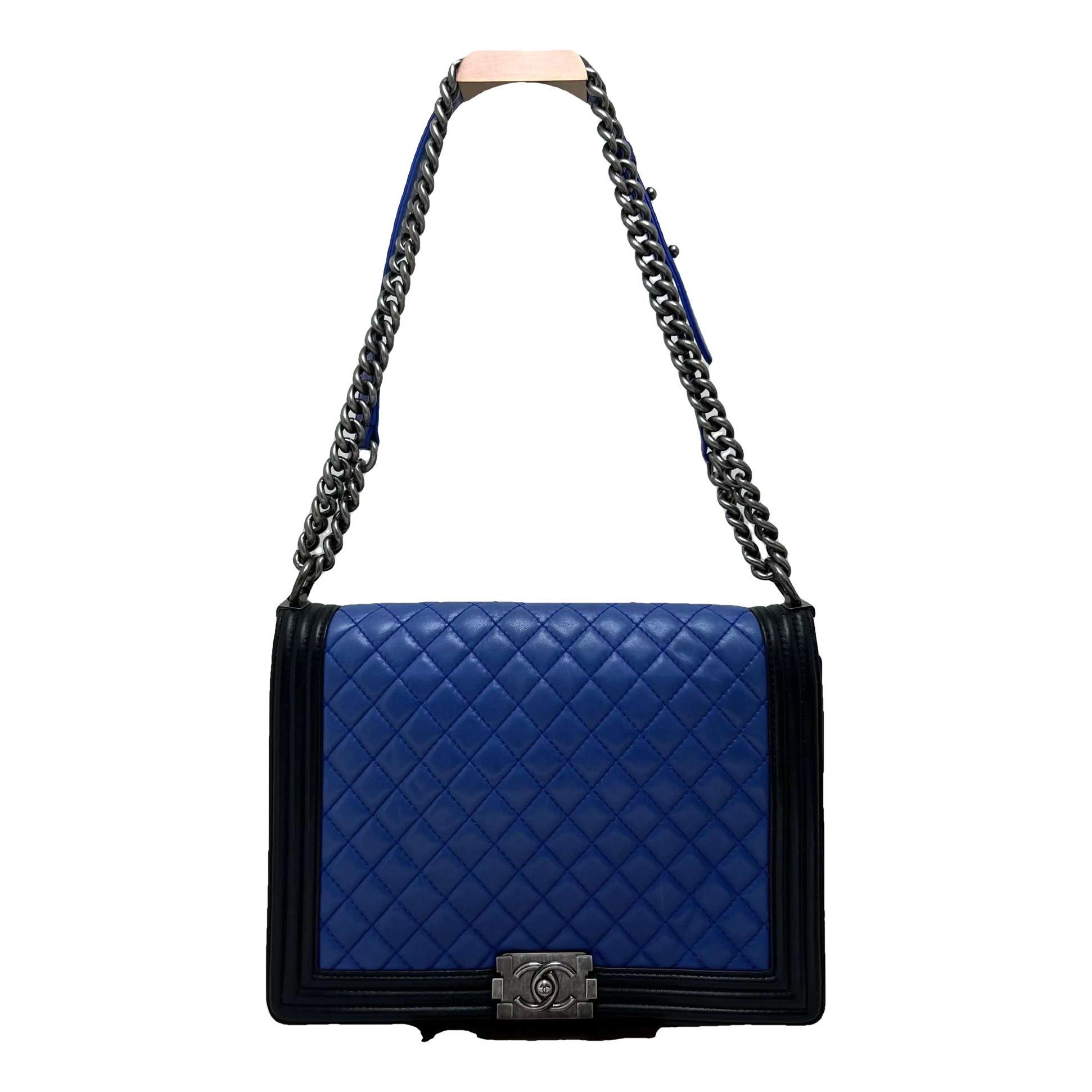 Boy leather crossbody bag