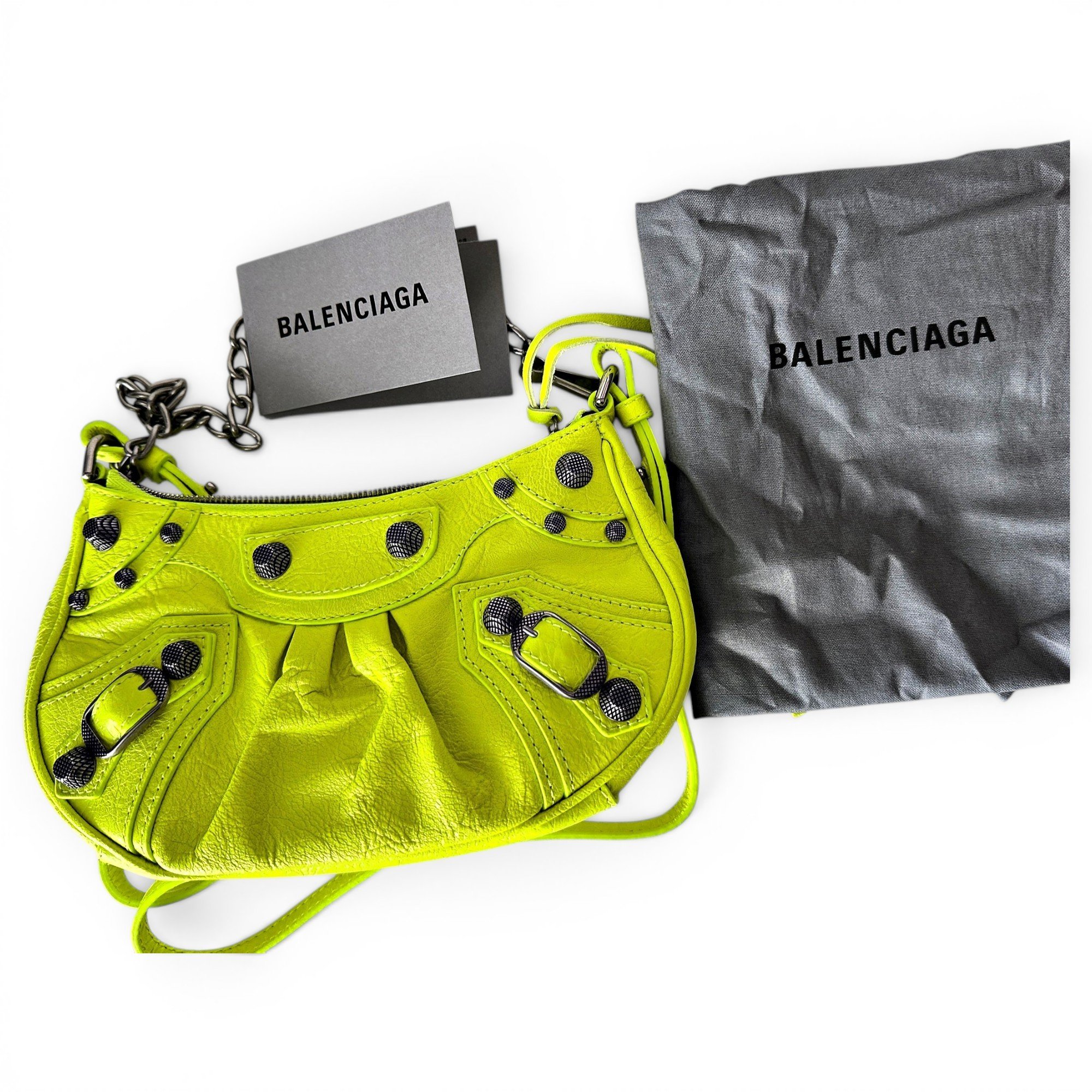 Le Cagole leather handbag