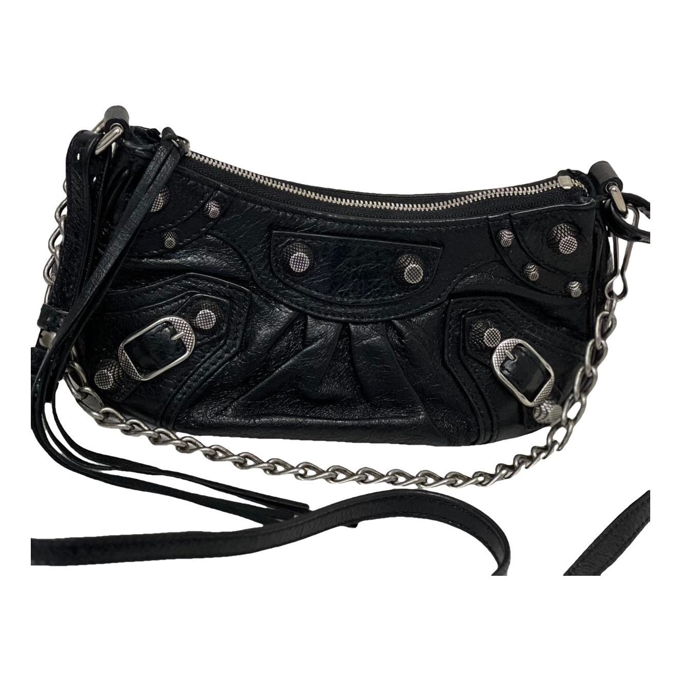 Le Cagole leather handbag