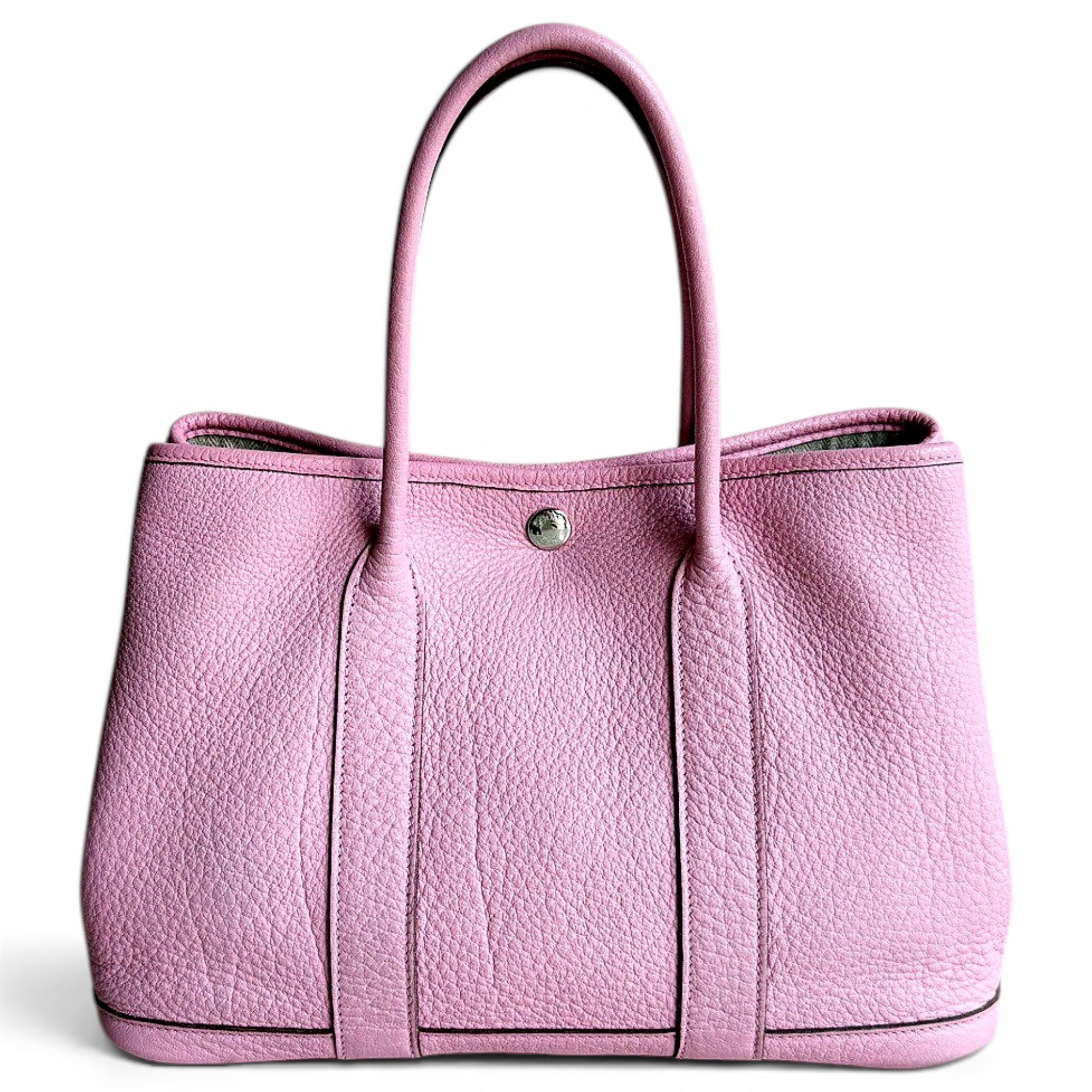 Garden Party leather handbag