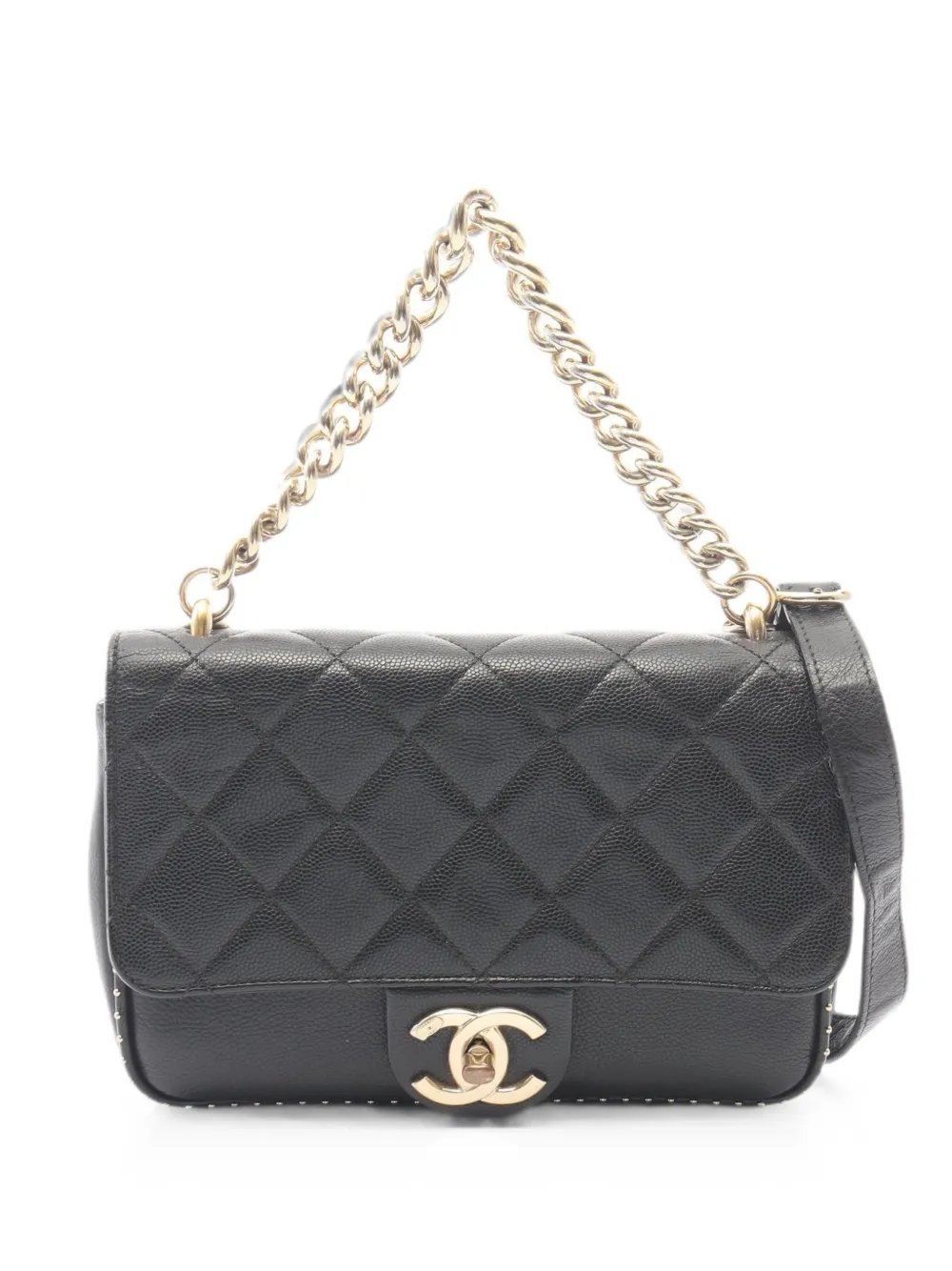 2017-2018 Matelassé 2-Way caviar shoulder bag