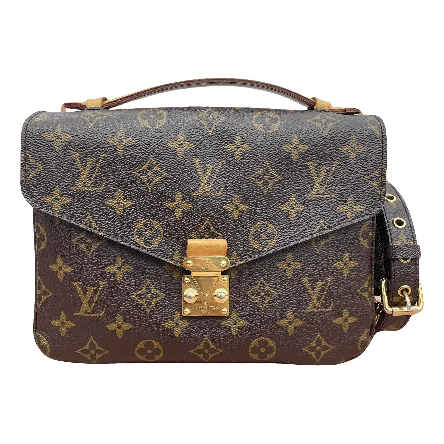 Metis leather handbag