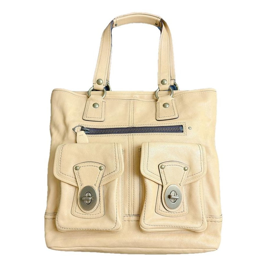 Signature Sufflette leather tote