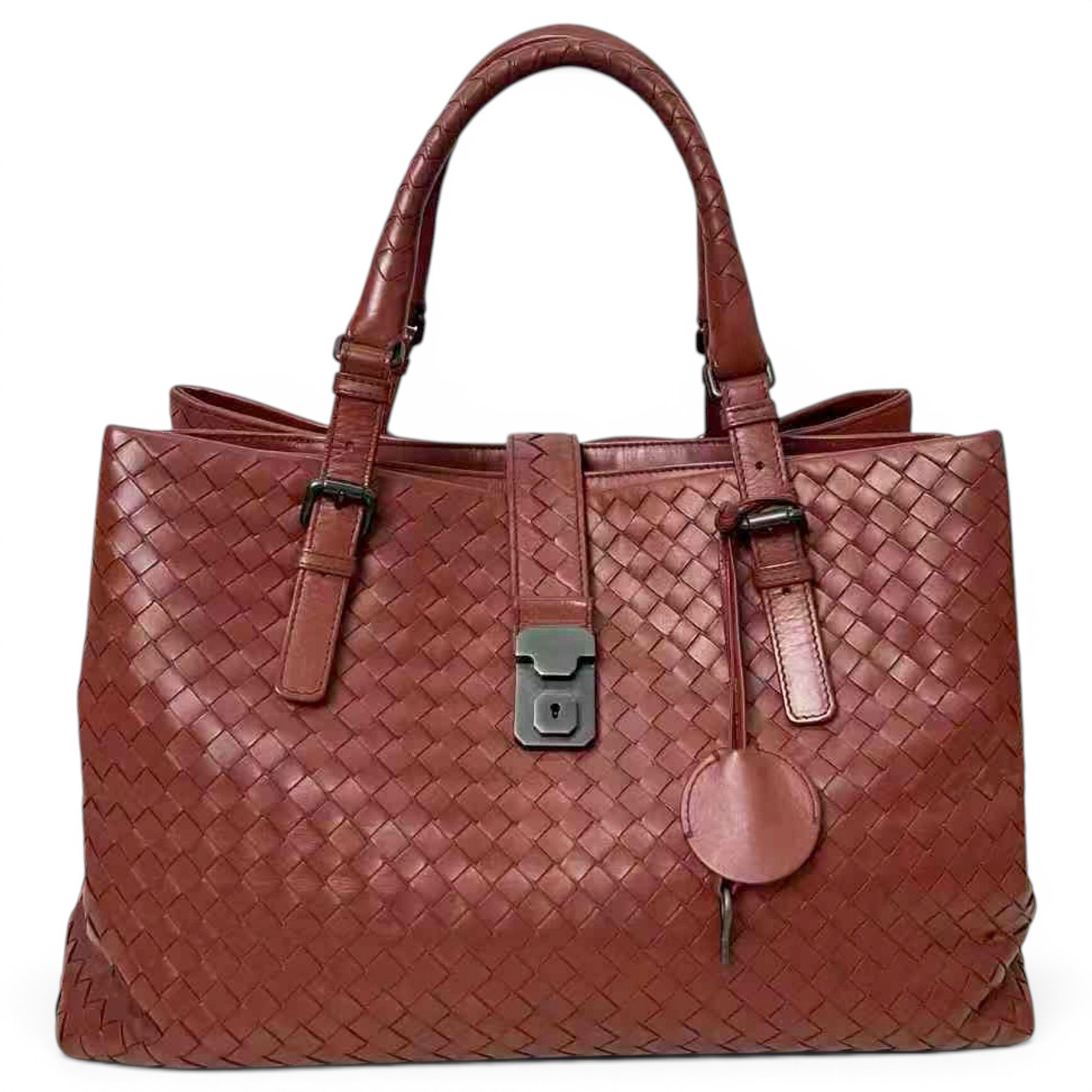 Bottega Veneta Roma leather handbag