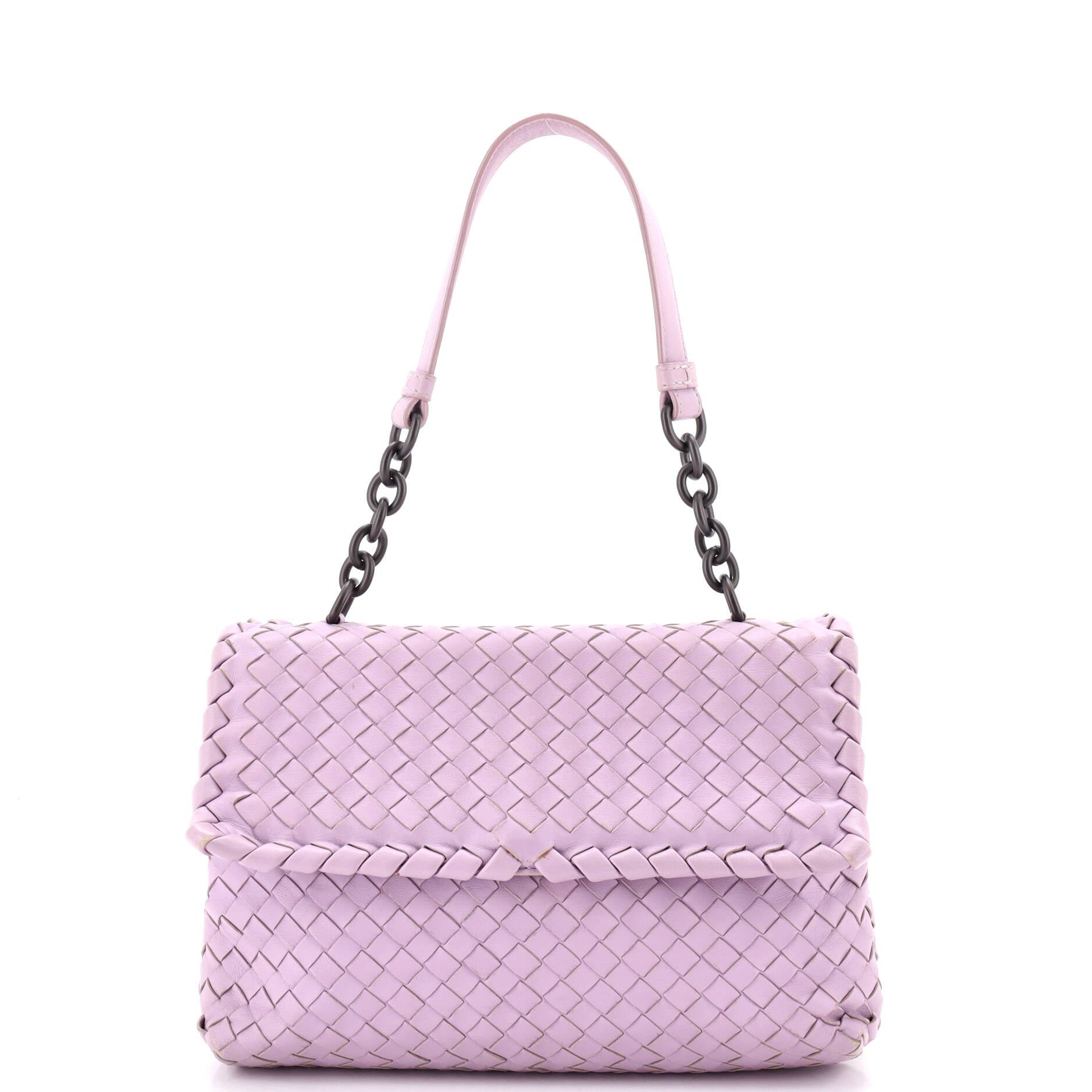 Olimpia Shoulder Bag Intrecciato Nappa Small