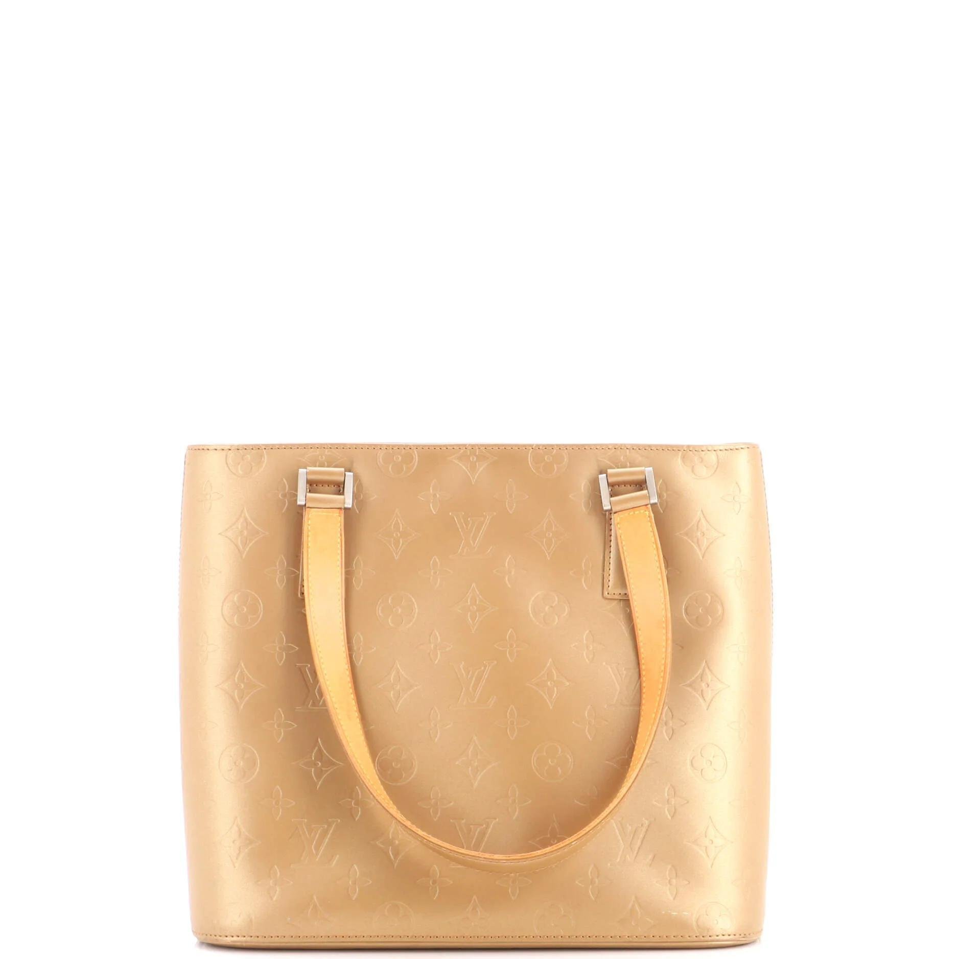 Patent leather tote