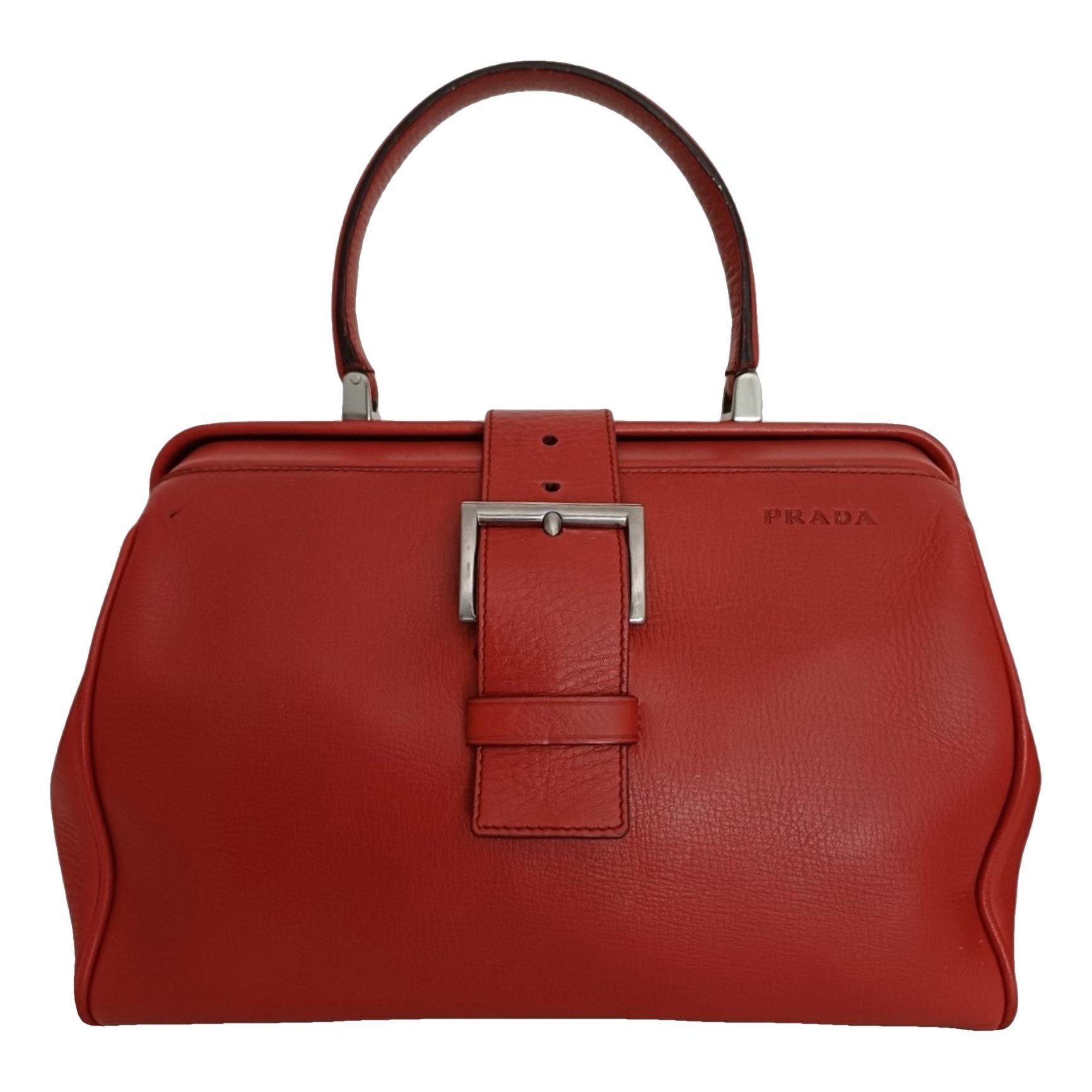 Leather handbag