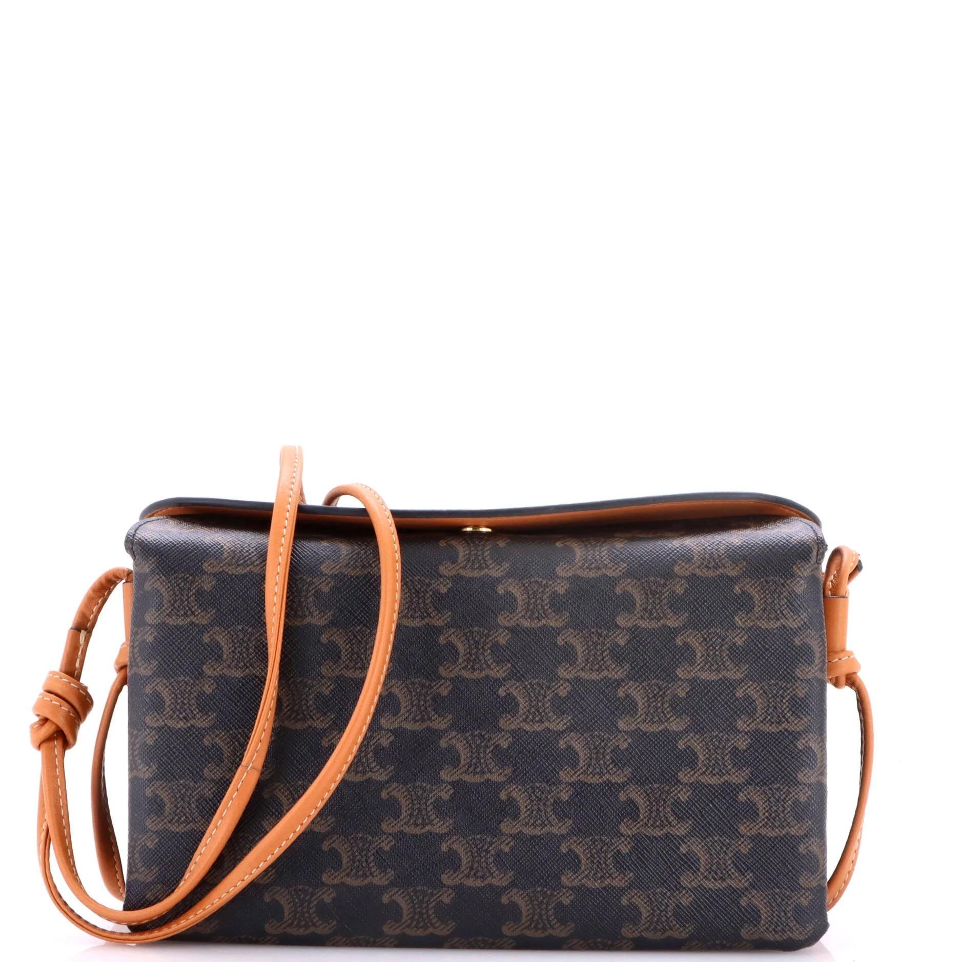Leather crossbody bag