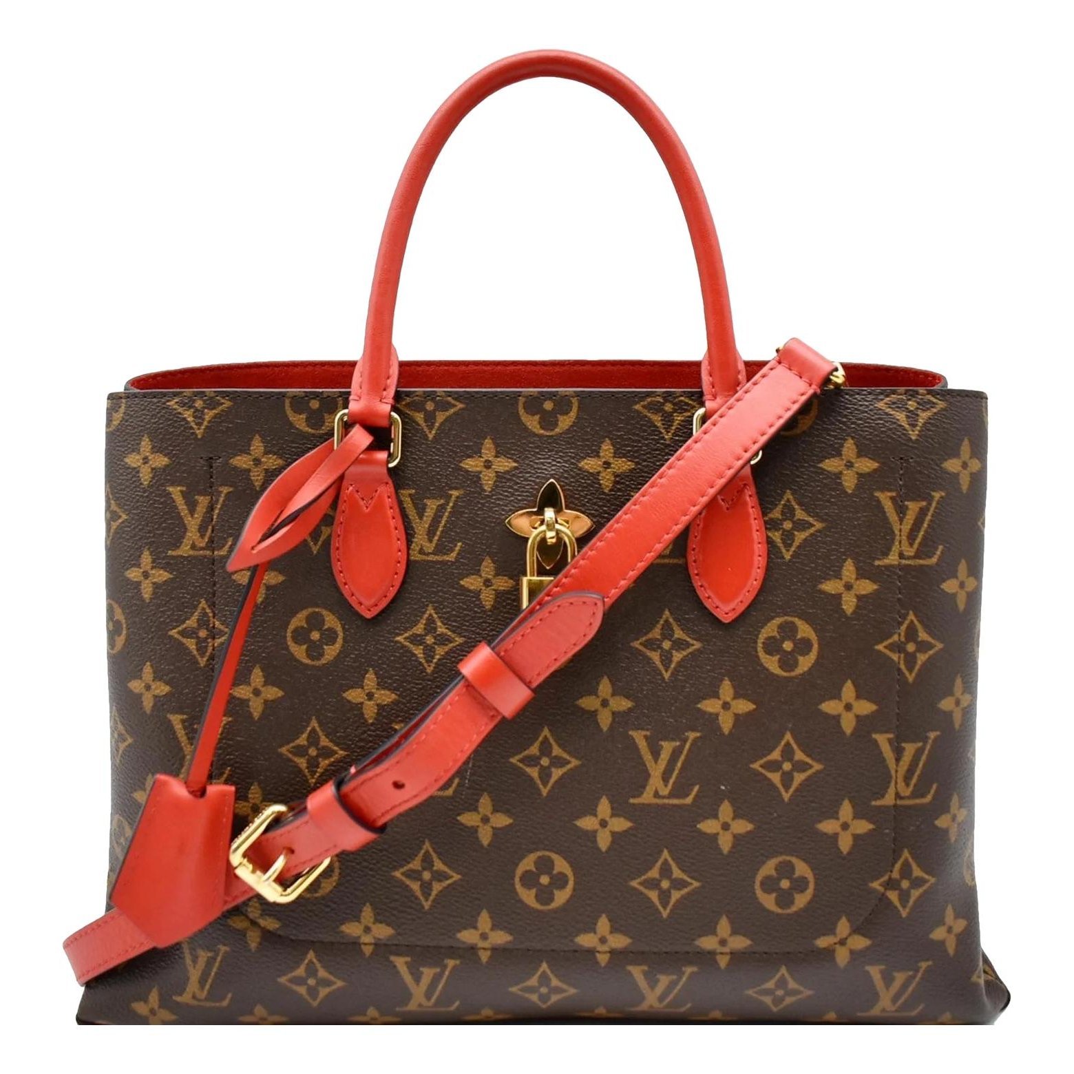 Flower Tote vegan leather handbag
