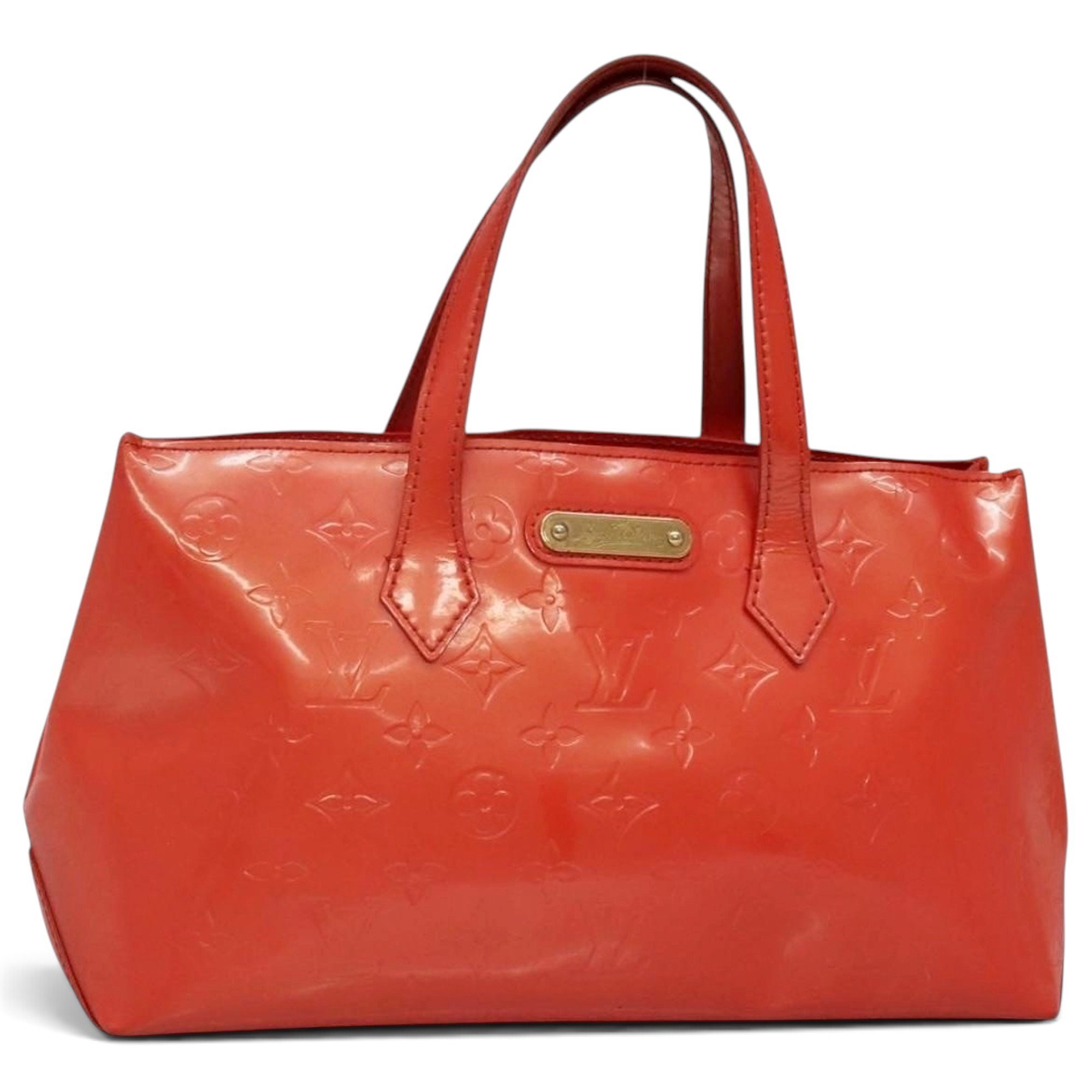 Wilshire patent leather handbag