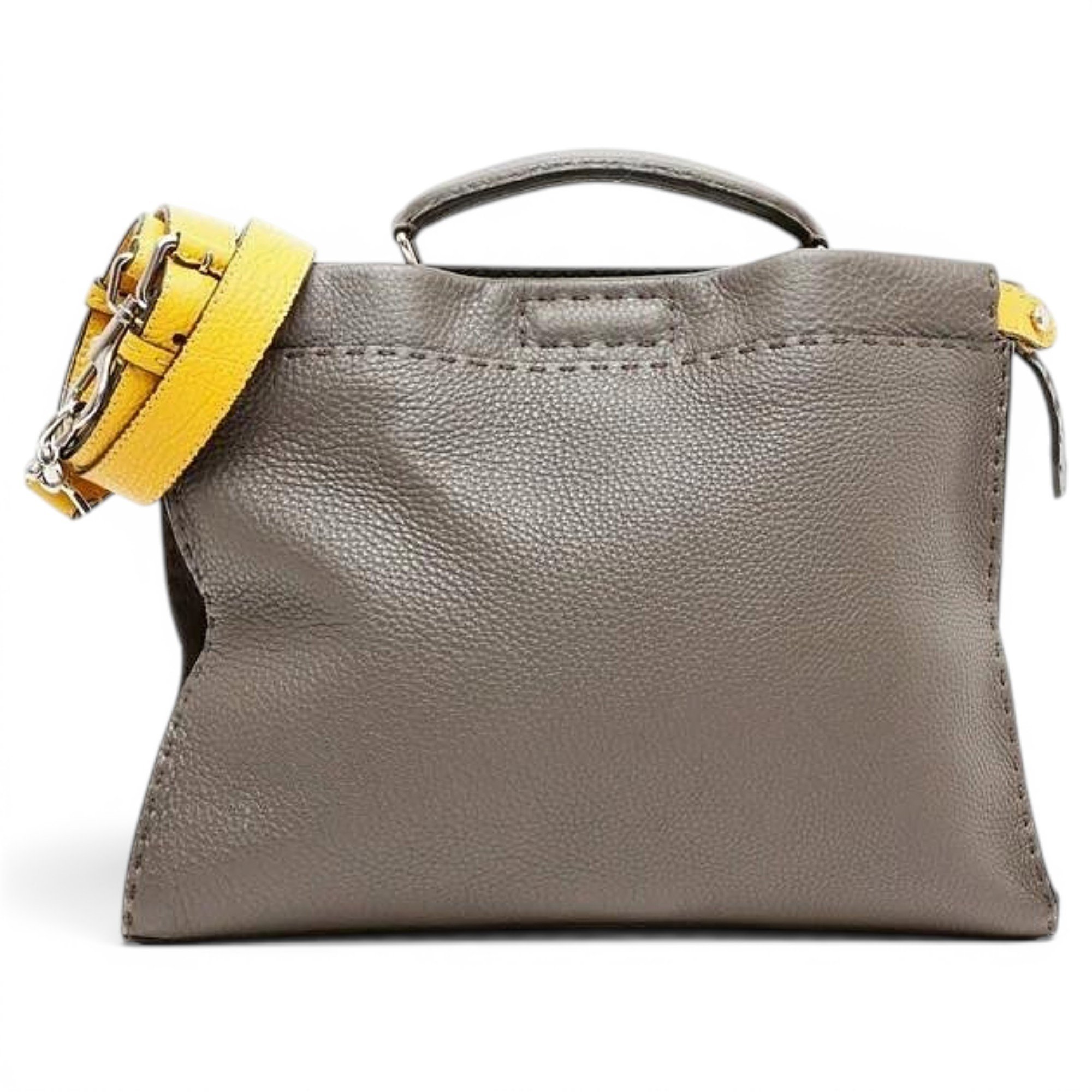 Peekaboo leather handbag