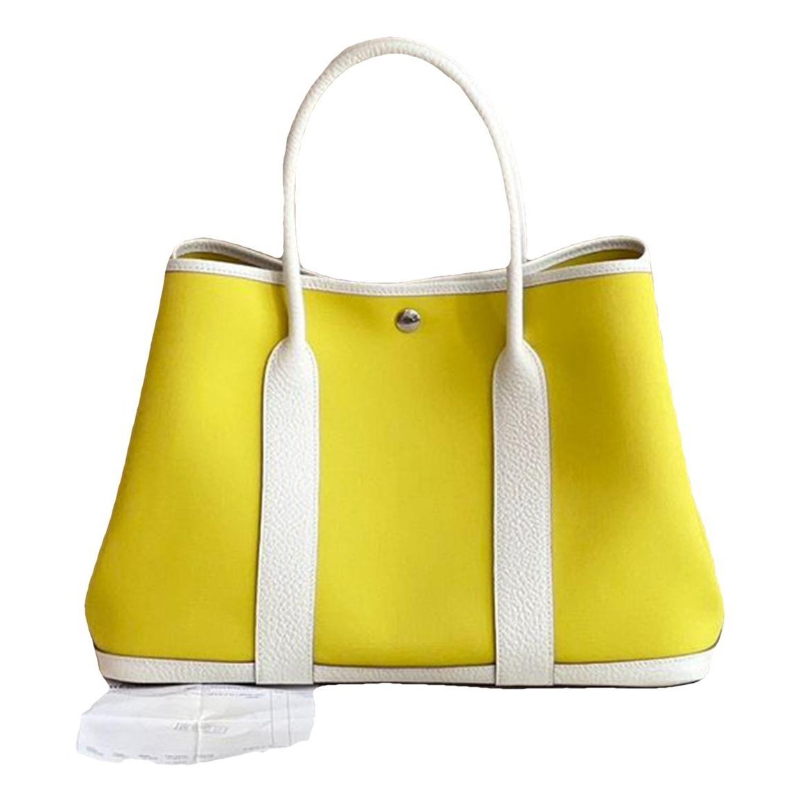 Garden Party leather handbag