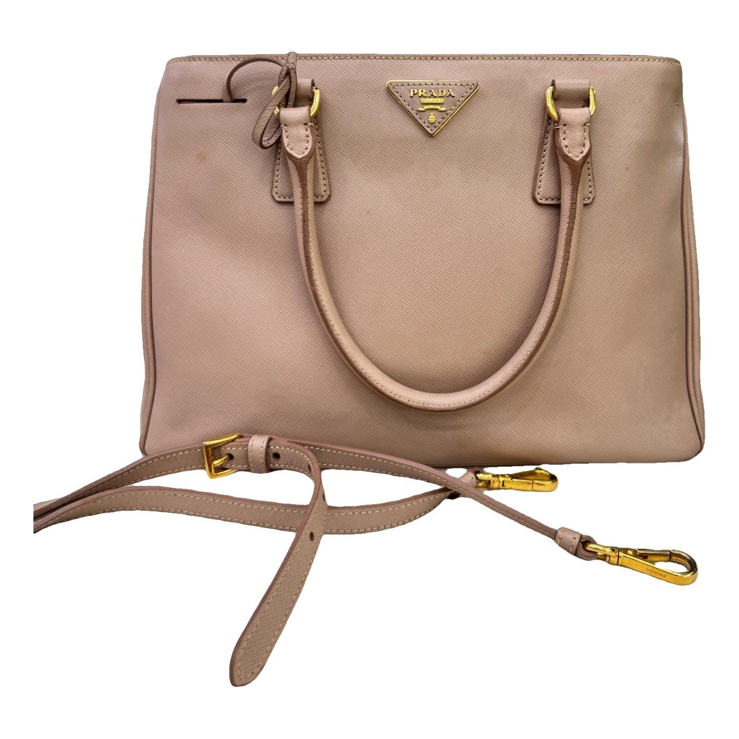 Galleria leather handbag