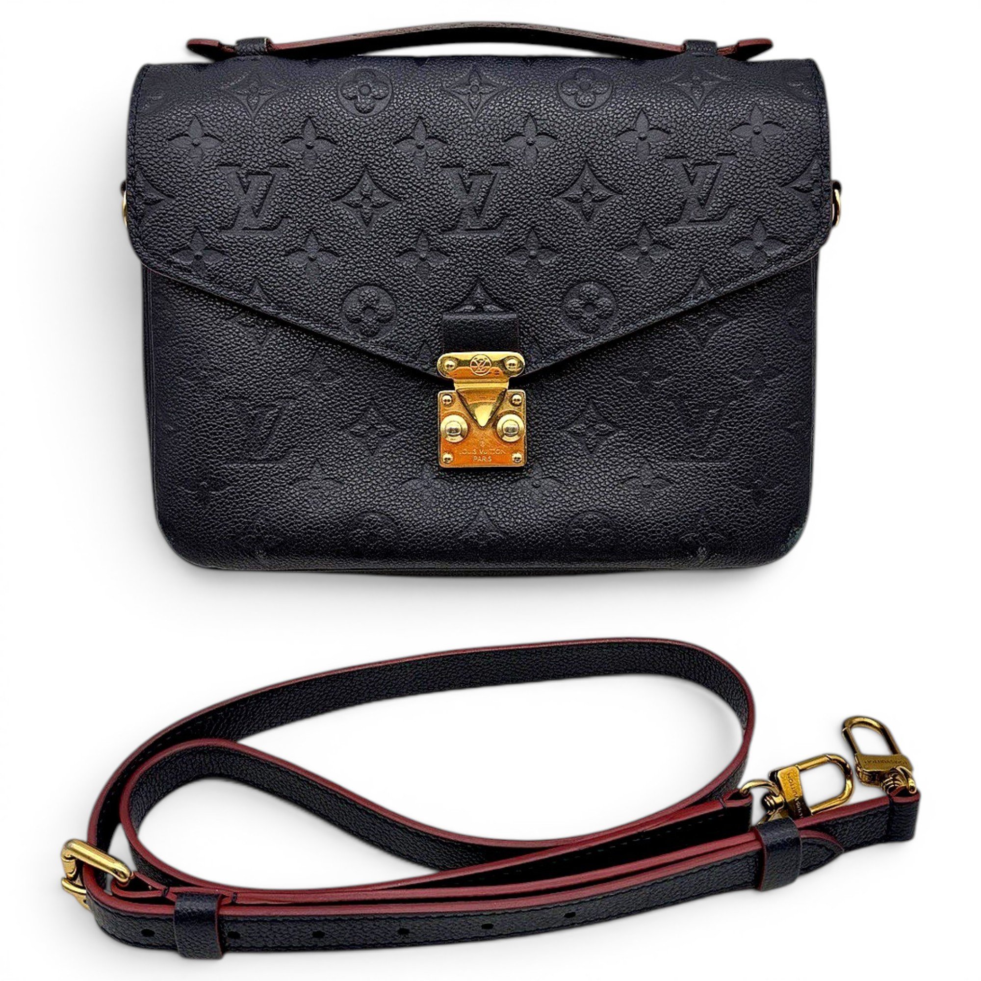 Metis leather handbag