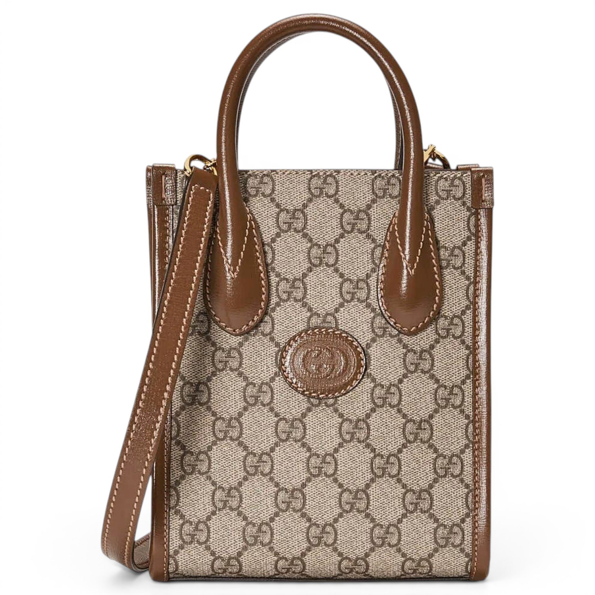 Patent leather crossbody bag