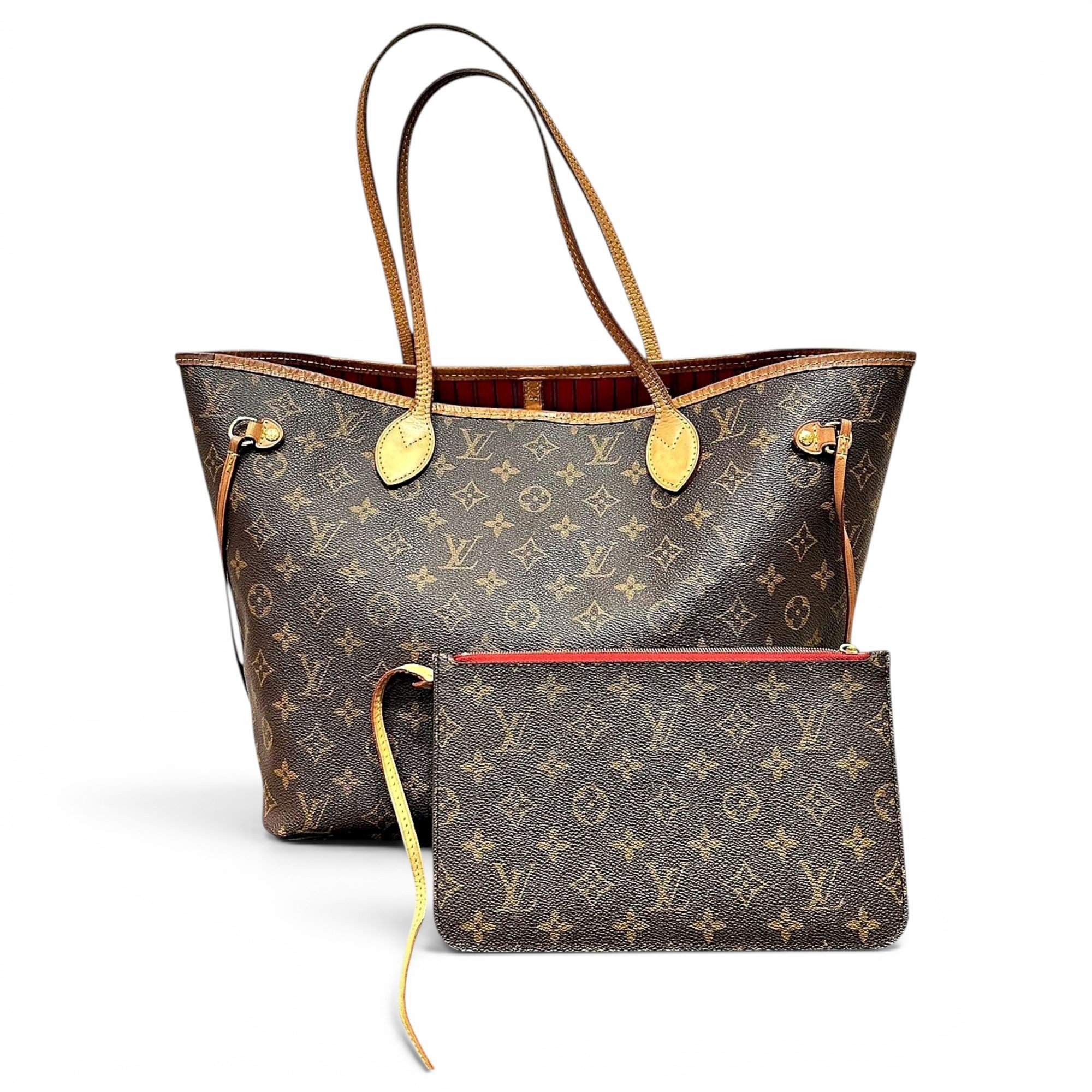 Neverfull leather tote