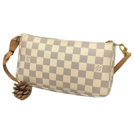 Pochette Accessoire leather handbag