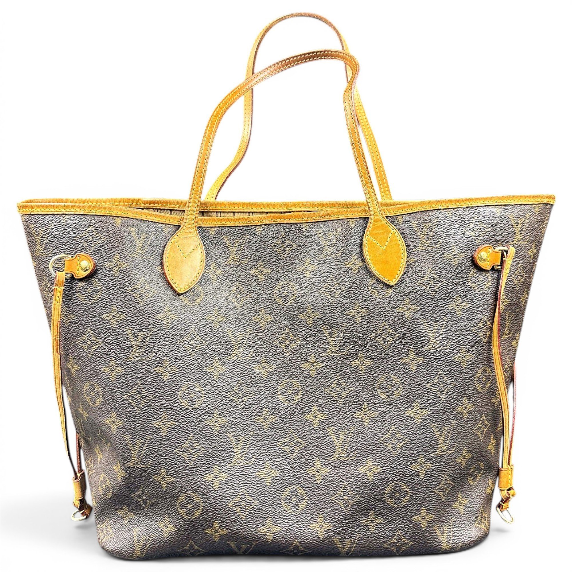 Neverfull leather tote