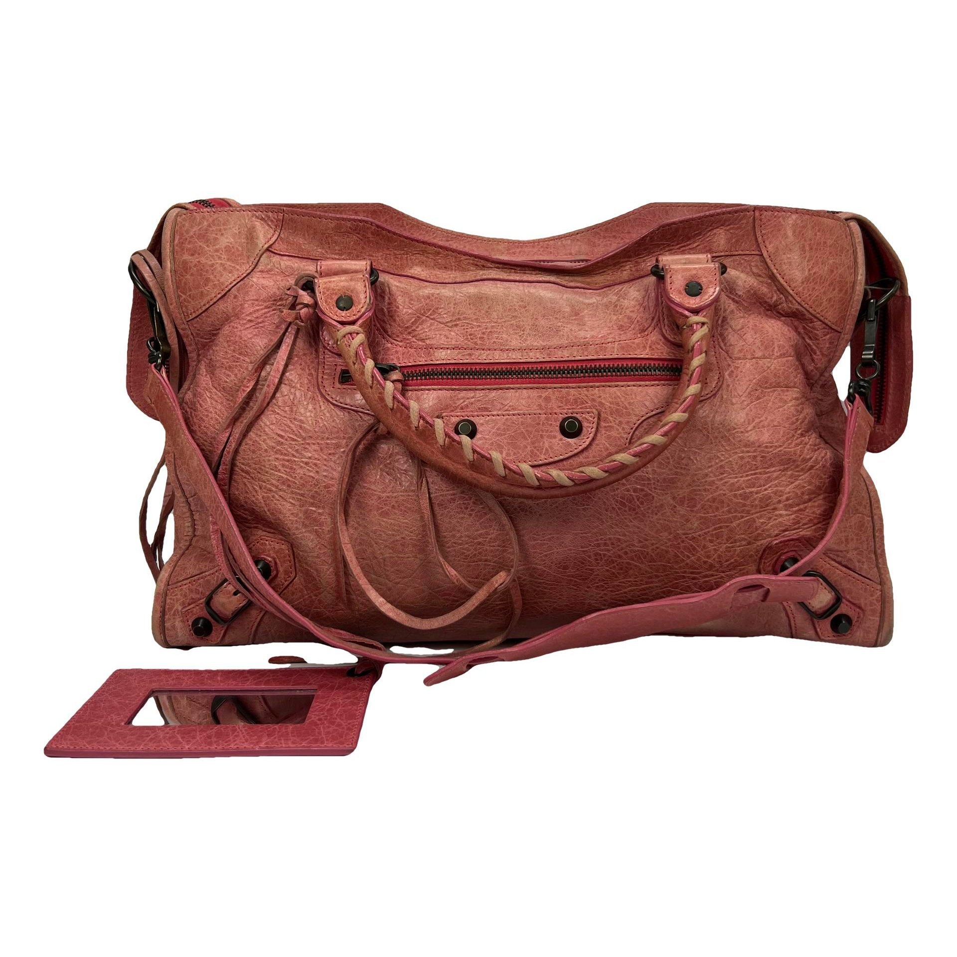 Balenciaga City leather handbag