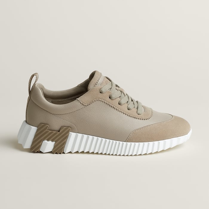Beige Galet Bouncing Sneaker