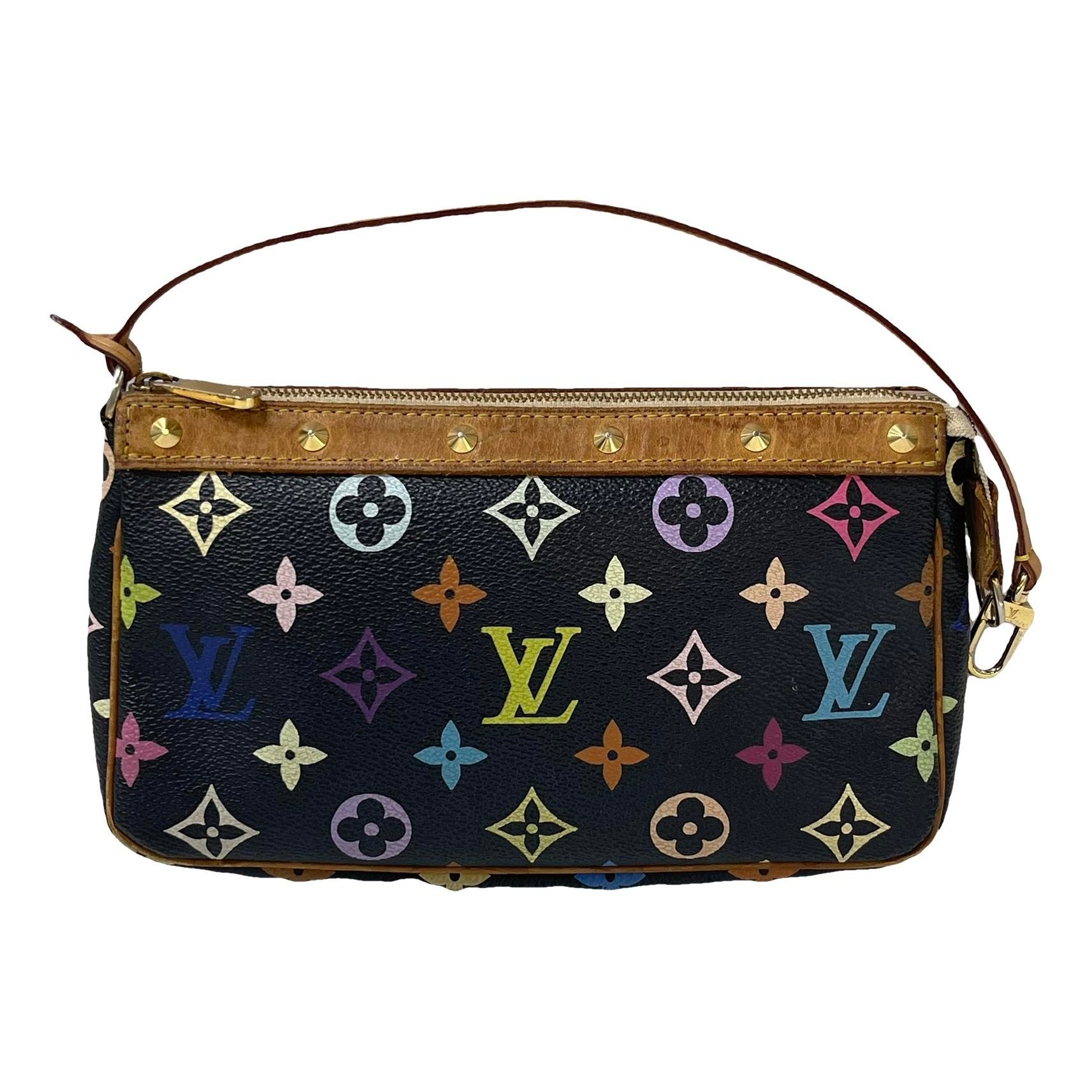 Pochette Accessoire leather handbag