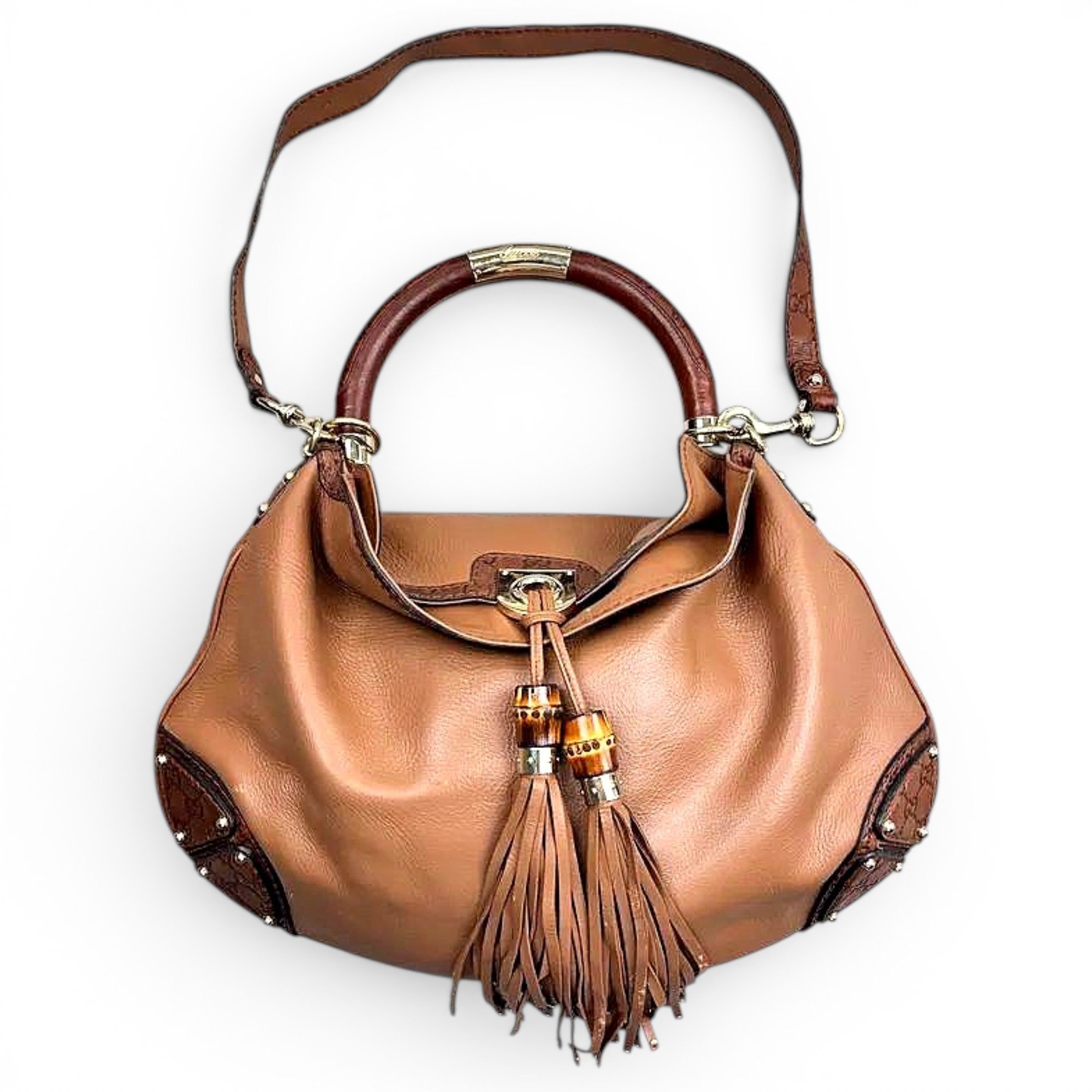Leather handbag